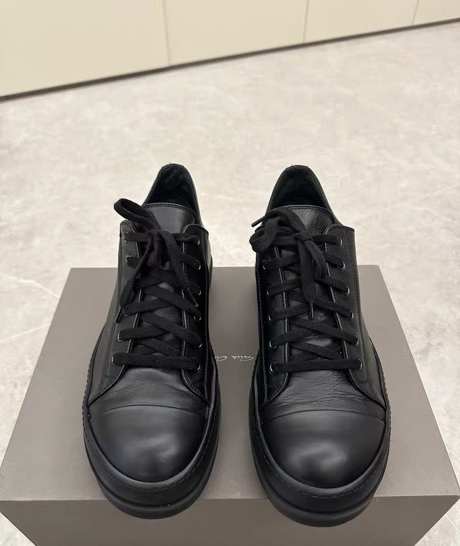 Rick Owens Rick Owens Black Warrior High-Top Shiny Leather Size US 8.5 / EU 41-42 - 2 Thumbnail