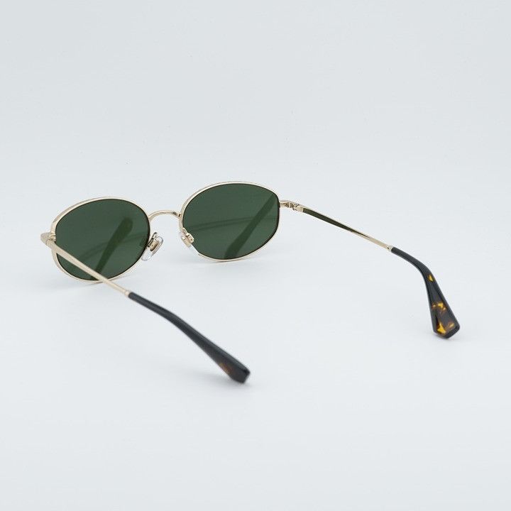 Burberry Burberry BE3169 110971 Sunglasses Gold Oval Frame, Green Size ONE SIZE - 11 Thumbnail