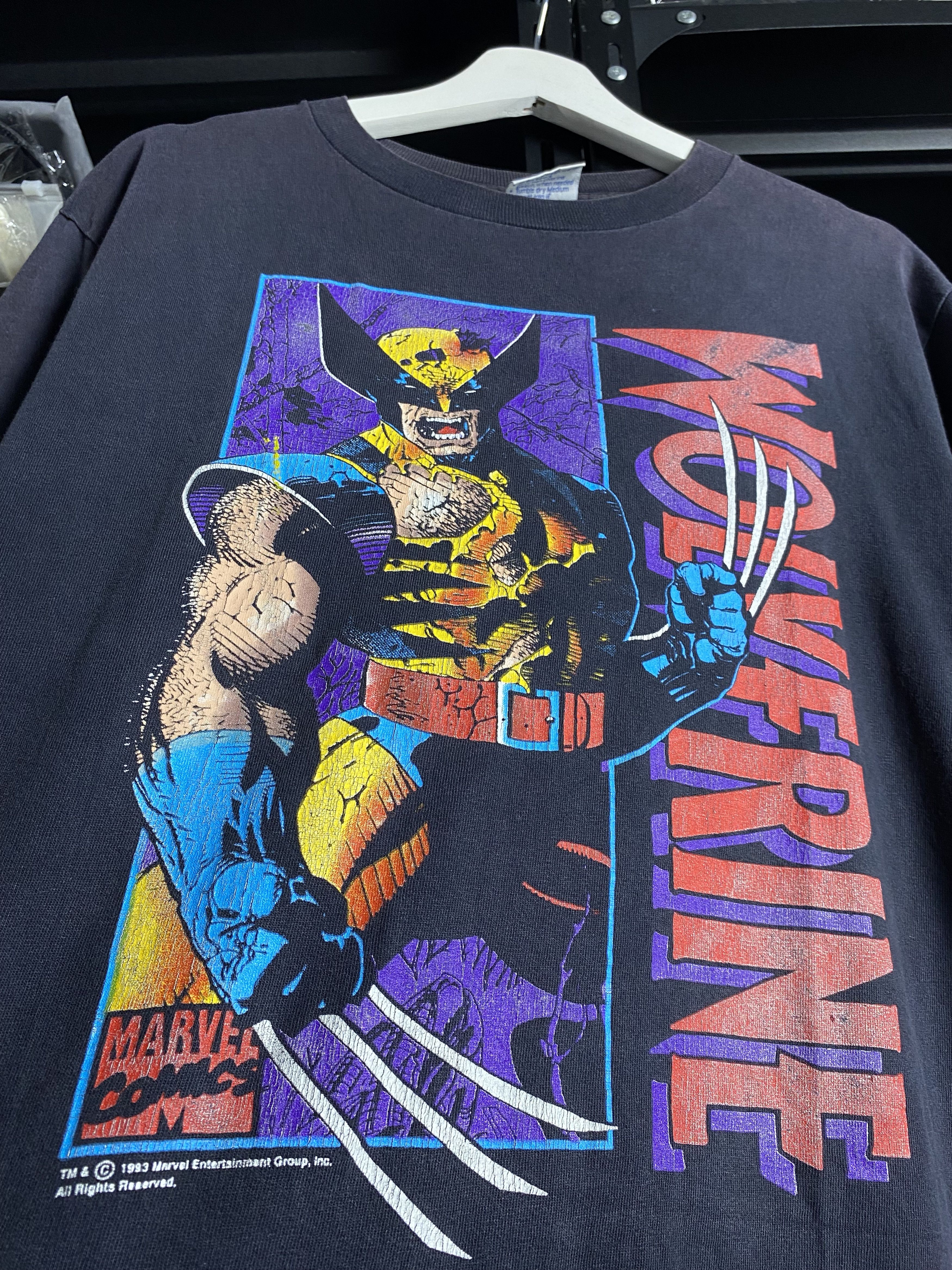 Marvel Comics Vintage Wolverine 90s Size US L / EU 52-54 / 3 - 1 Thumbnail