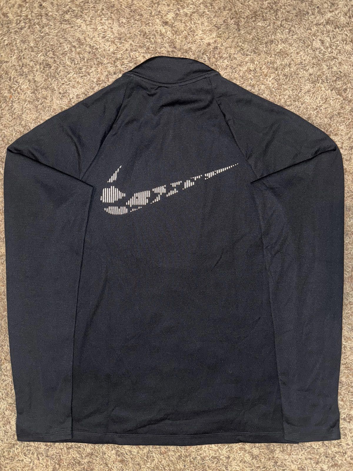 Nike Nike Running Division Men’s Black Long Sleeve 1/4 Zip Pullover Top Sample Size US M / EU 48-50 / 2 - 9 Thumbnail