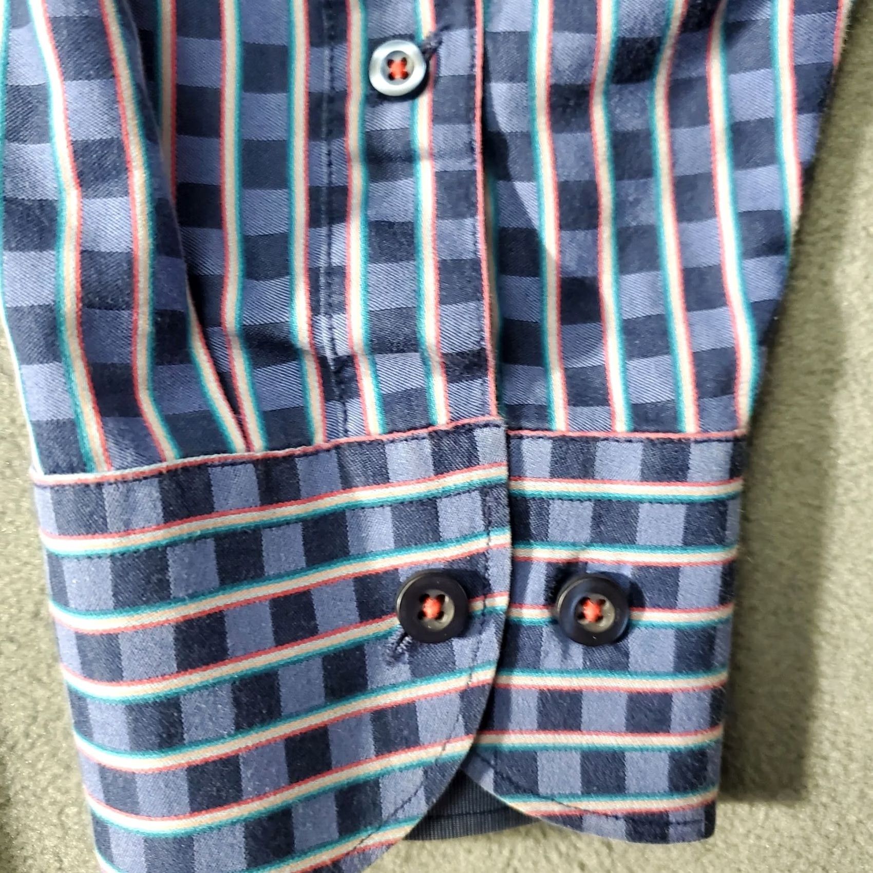 Tommy Bahama Tommy Bahama Shirt Mens Size XL Blue Purple Check Island Modern Fit Long Sleeve Size US XL / EU 56 / 4 - 3 Thumbnail