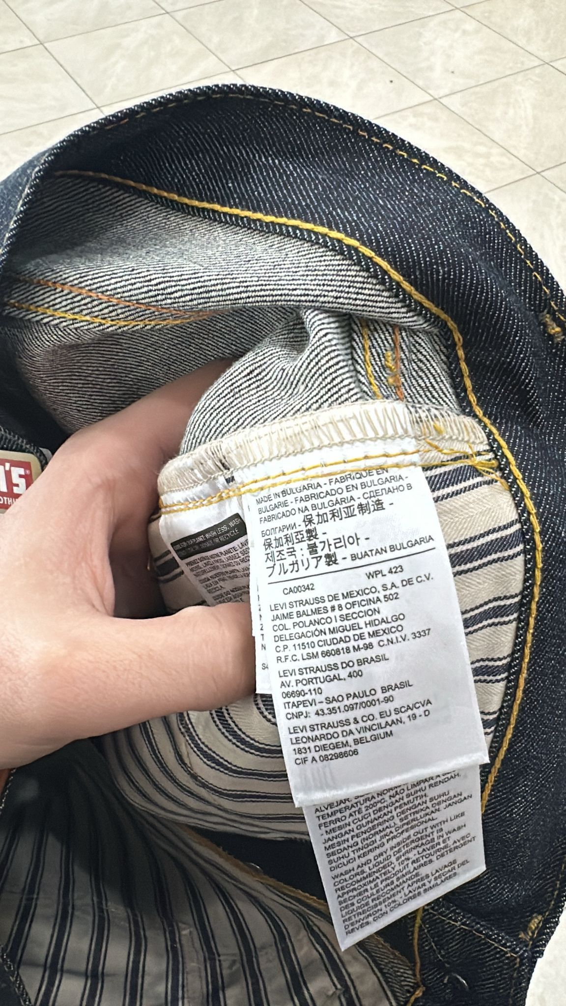 Levi's Vintage Clothing LVC Levi's Vintage Clothing 1944 S501 Perfect Imperfections Size US 34 / EU 50 - 10 Thumbnail