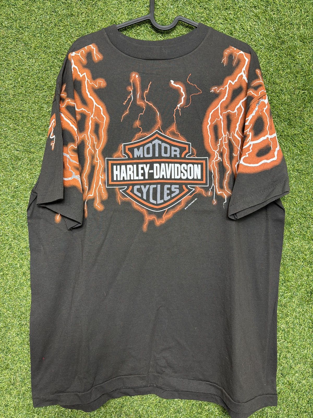 Harley Davidson lightning shirt