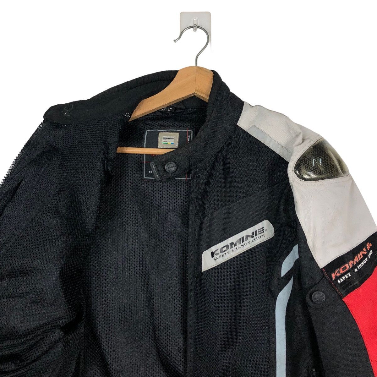 Japanese Brand 🔥Vintage Motorcycle Racing Jacket Padding Komine Japan Size US M / EU 48-50 / 2 - 10 Thumbnail