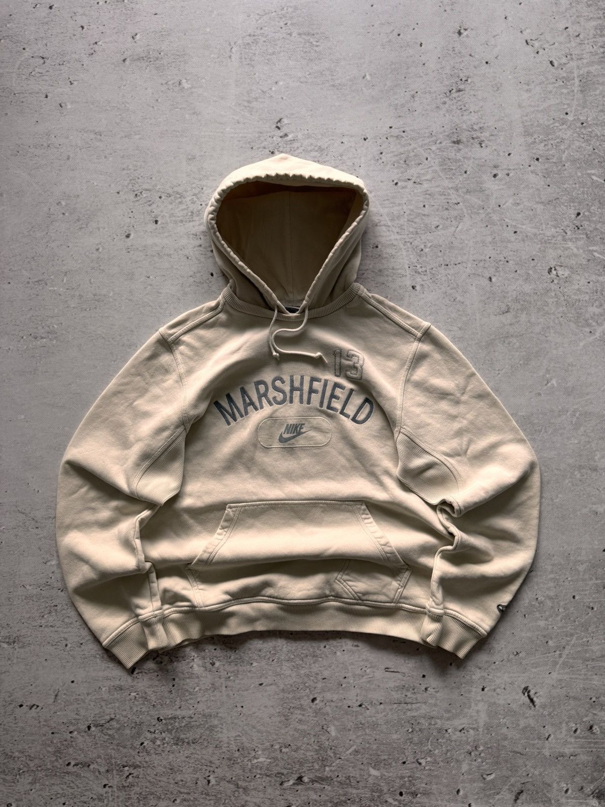 Nike × Vintage NIKE VINTAGE CENTER LOGO OVERSIZE BOXY HOODIE Size US M / EU 48-50 / 2 - 1 Thumbnail