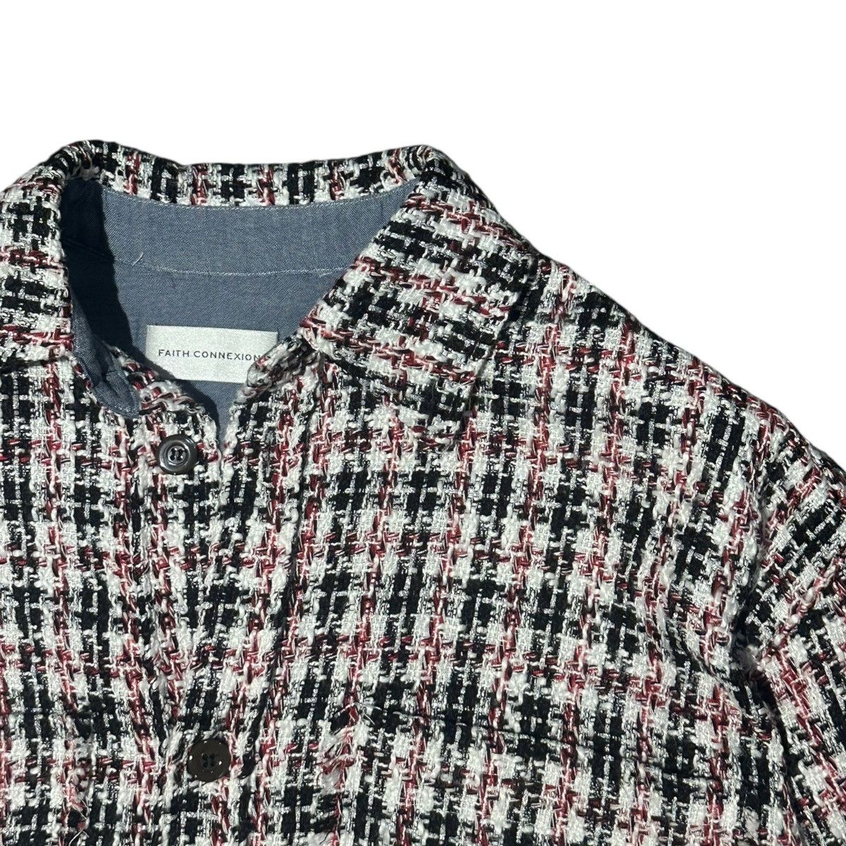 Faith Connexion Oversized tweed flannel Size US M / EU 48-50 / 2 - 2 Thumbnail
