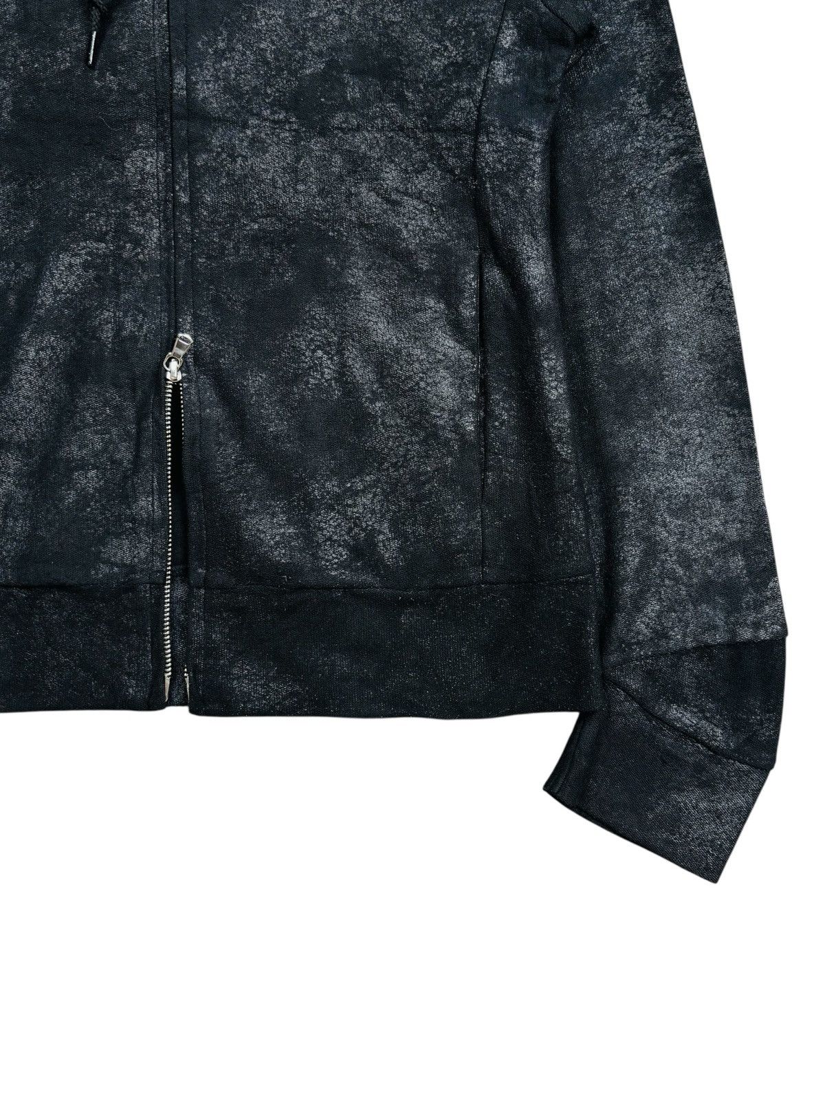 Tornado Mart 2000s Tornado Mart - GIMP Waxed Zip Hoodie Size US M / EU 48-50 / 2 - 4 Thumbnail