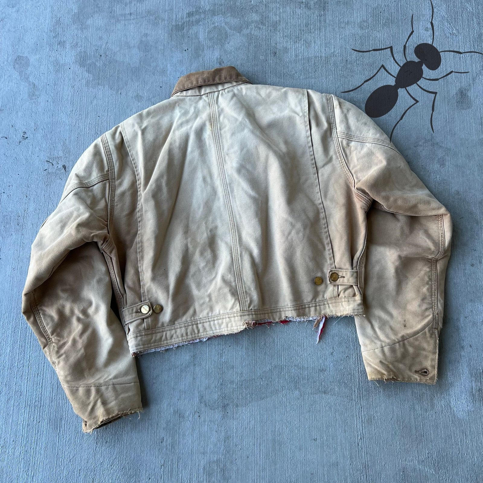 Carhartt × Vintage Carhartt cropped detroit style brown work wear jacket Size US M / EU 48-50 / 2 - 5 Thumbnail