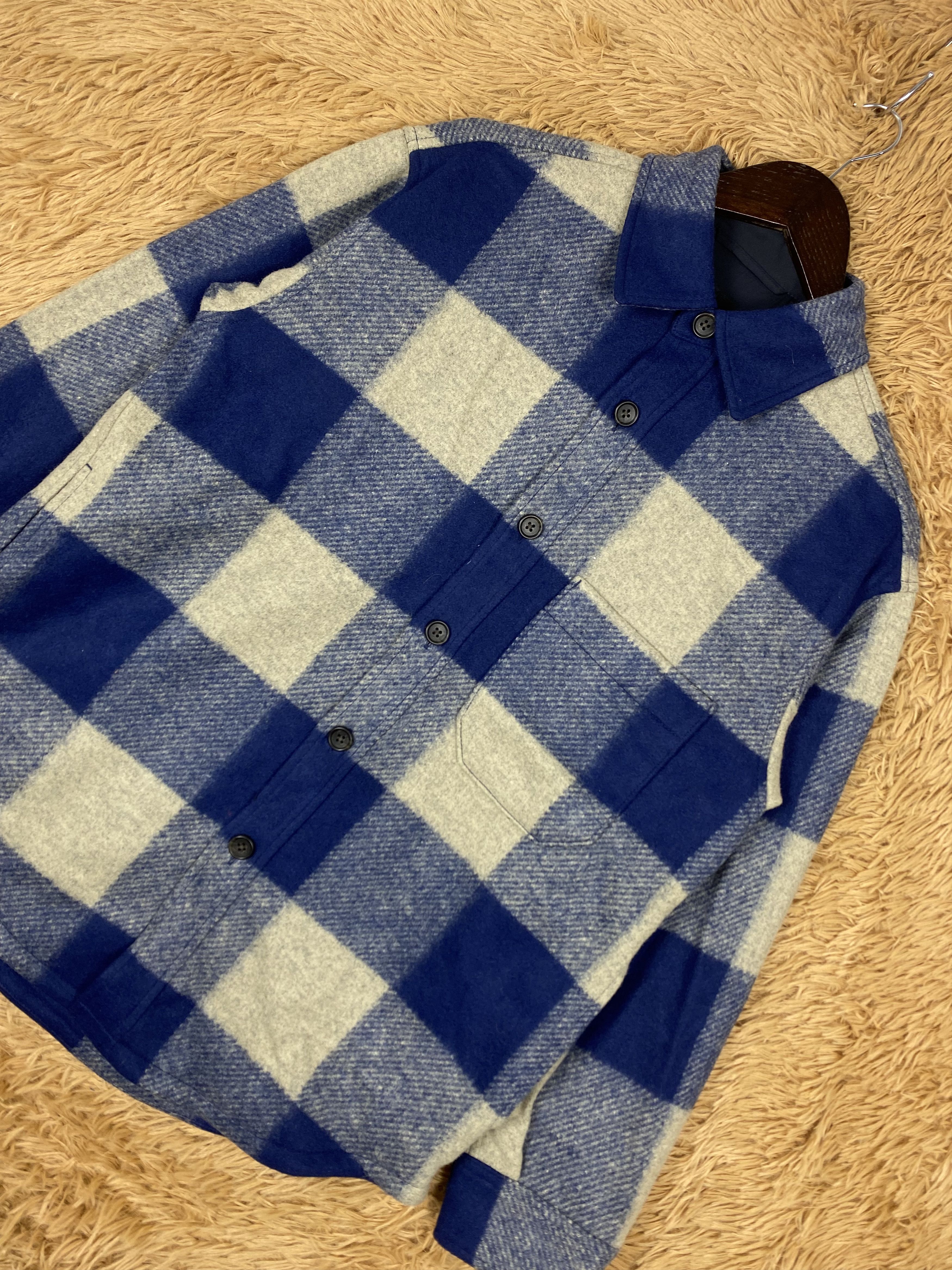 Uniqlo Vintage Uniqlo Checkered Lumberjack Jacket DJ0802 Size US M / EU 48-50 / 2 - 2 Thumbnail
