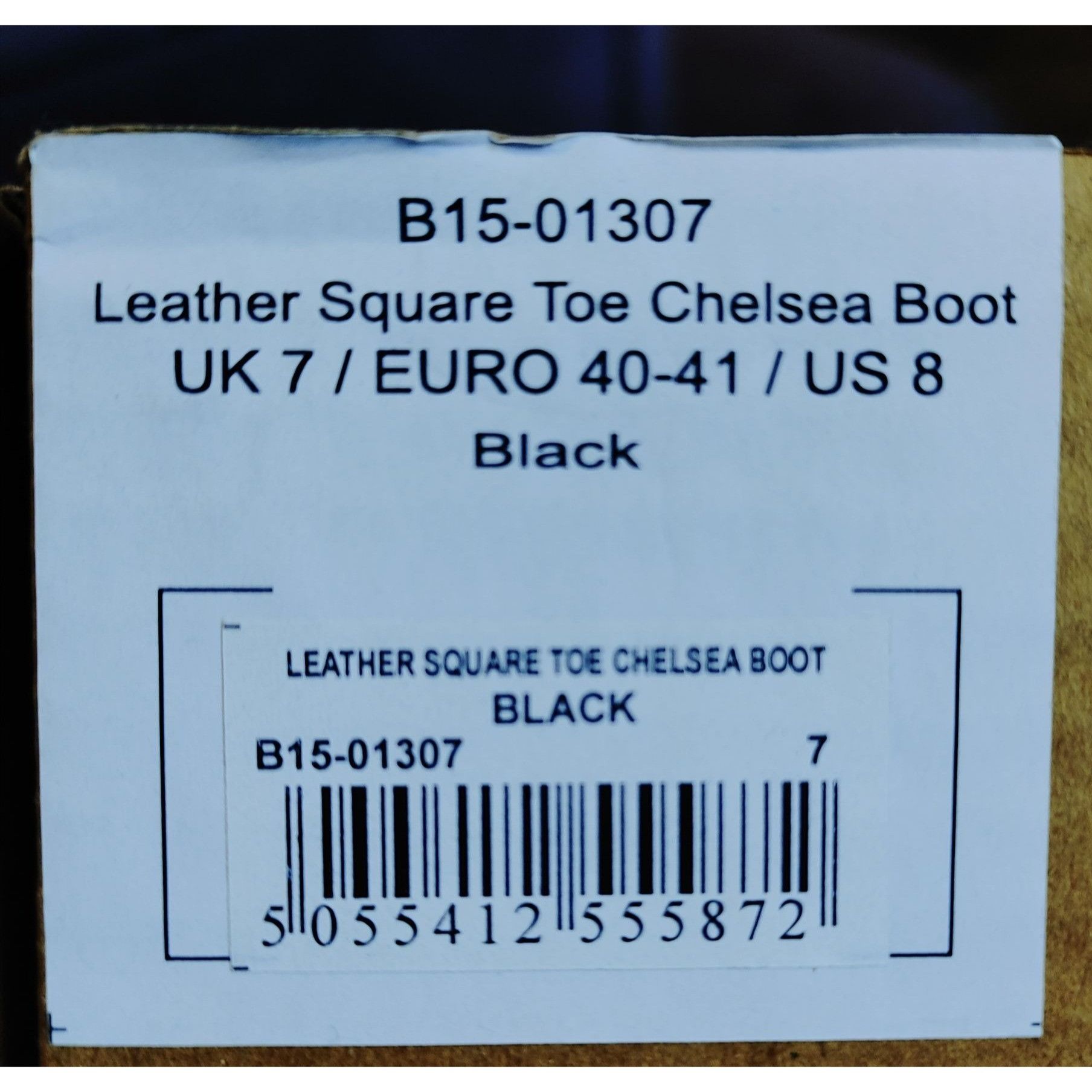 Other Redfoot Leather Square Toe Black Chelsea Boot Men's Size 8 Size US 8 / EU 41 - 4 Thumbnail