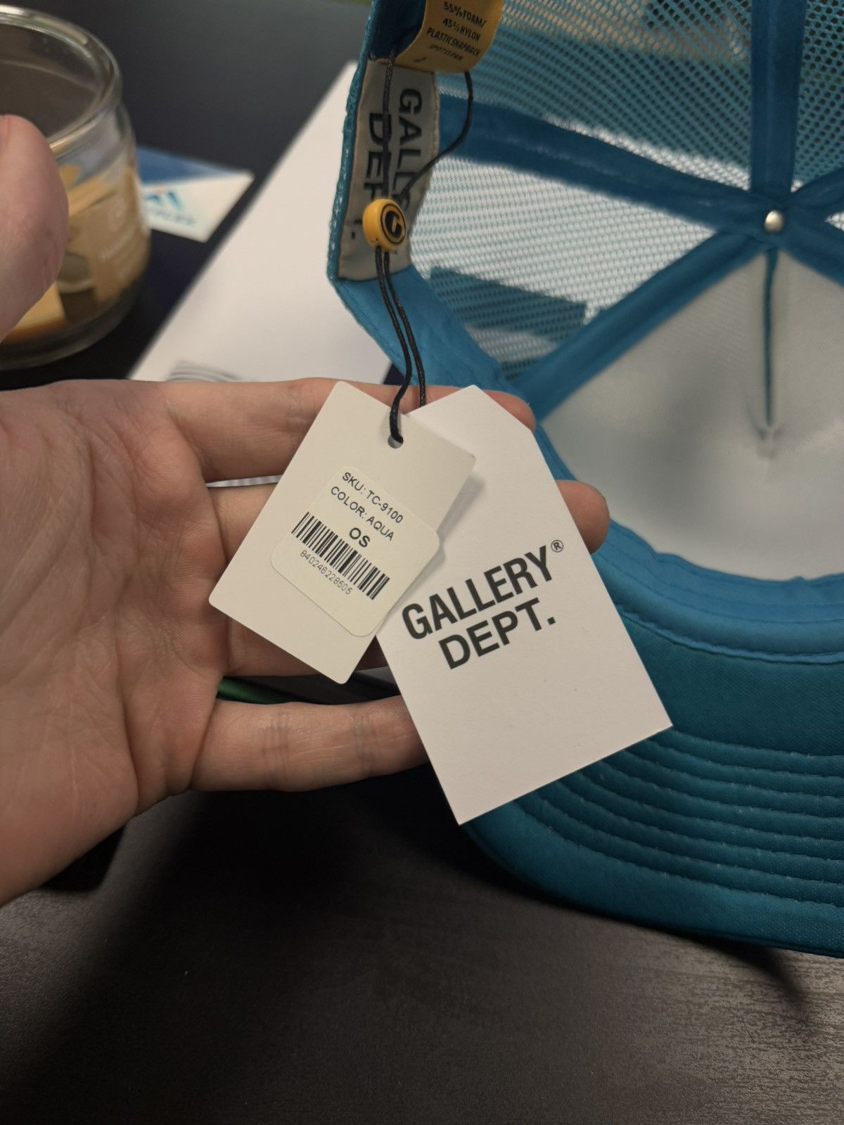 Gallery Dept. Gallery DEPT SnapBack Hat Blue Yellow Logo (NEW) Size ONE SIZE - 6 Thumbnail