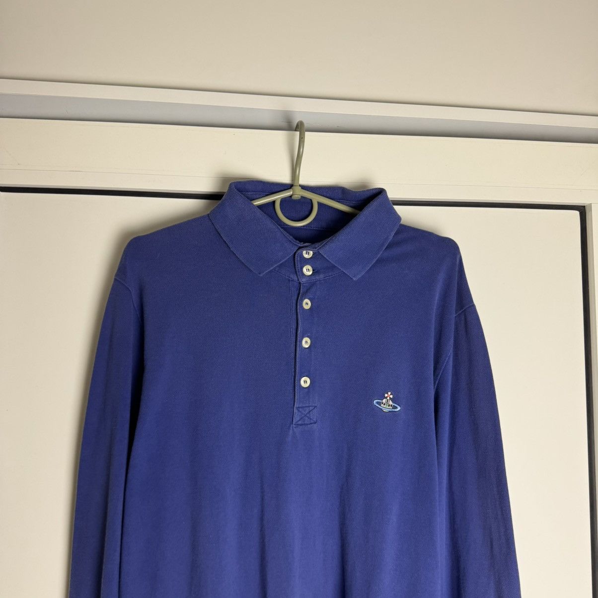 Vivienne Westwood Vintage Vivienne Westwood Polo Long Sleeve Logo Basic Size US L / EU 52-54 / 3 - 2 Thumbnail