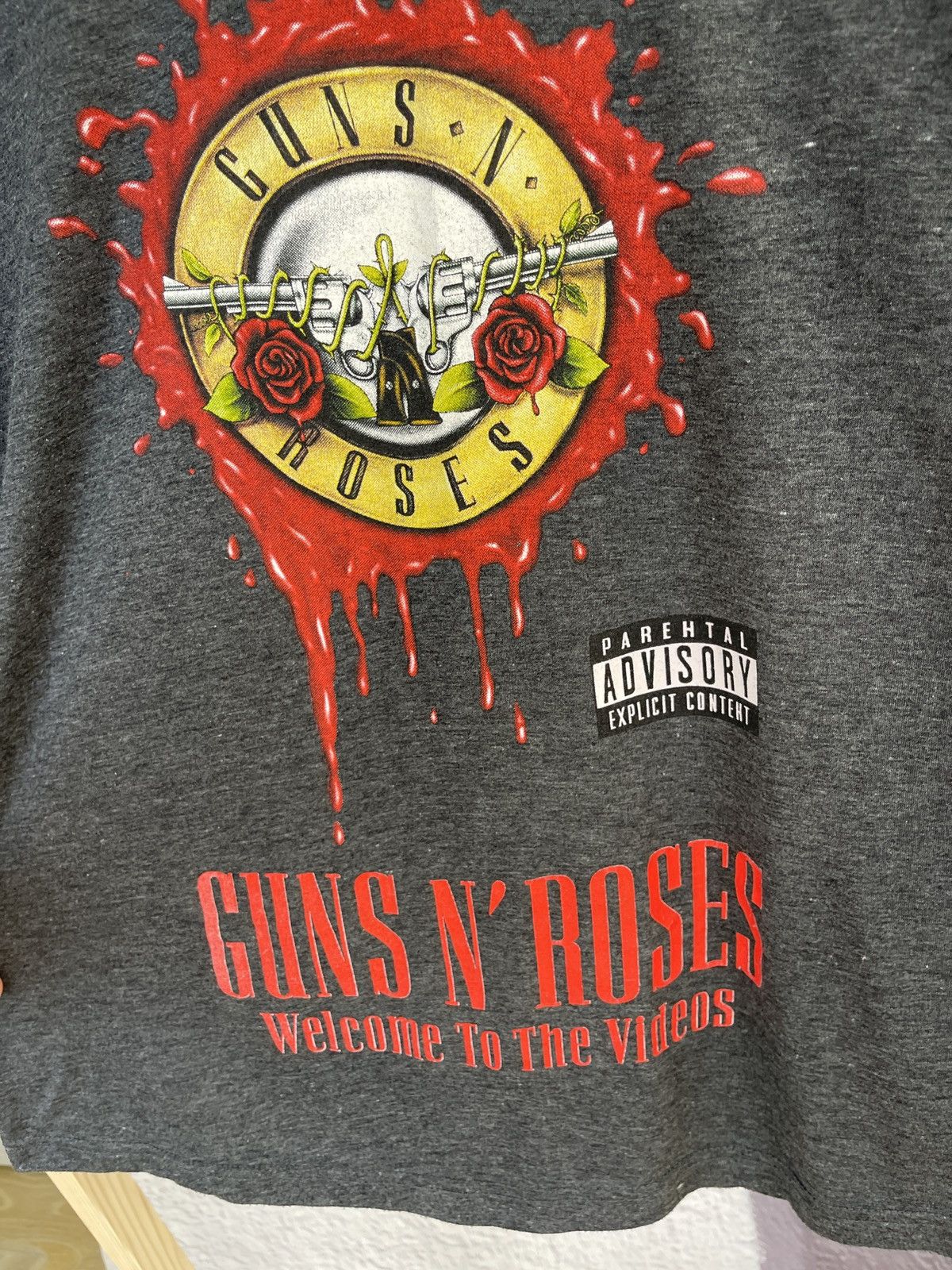 Band Tees Guns n’ roses Parental Advisory vintage band tee shirt Size US M / EU 48-50 / 2 - 4 Thumbnail