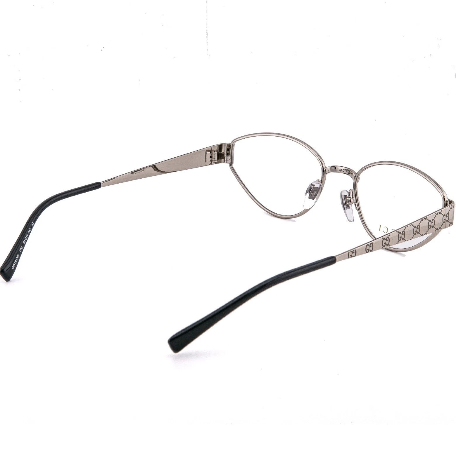 Gucci GUCCI GG1853O 1853 Silver Monogram Optical Eyeglasses 002 Size ONE SIZE - 5 Thumbnail
