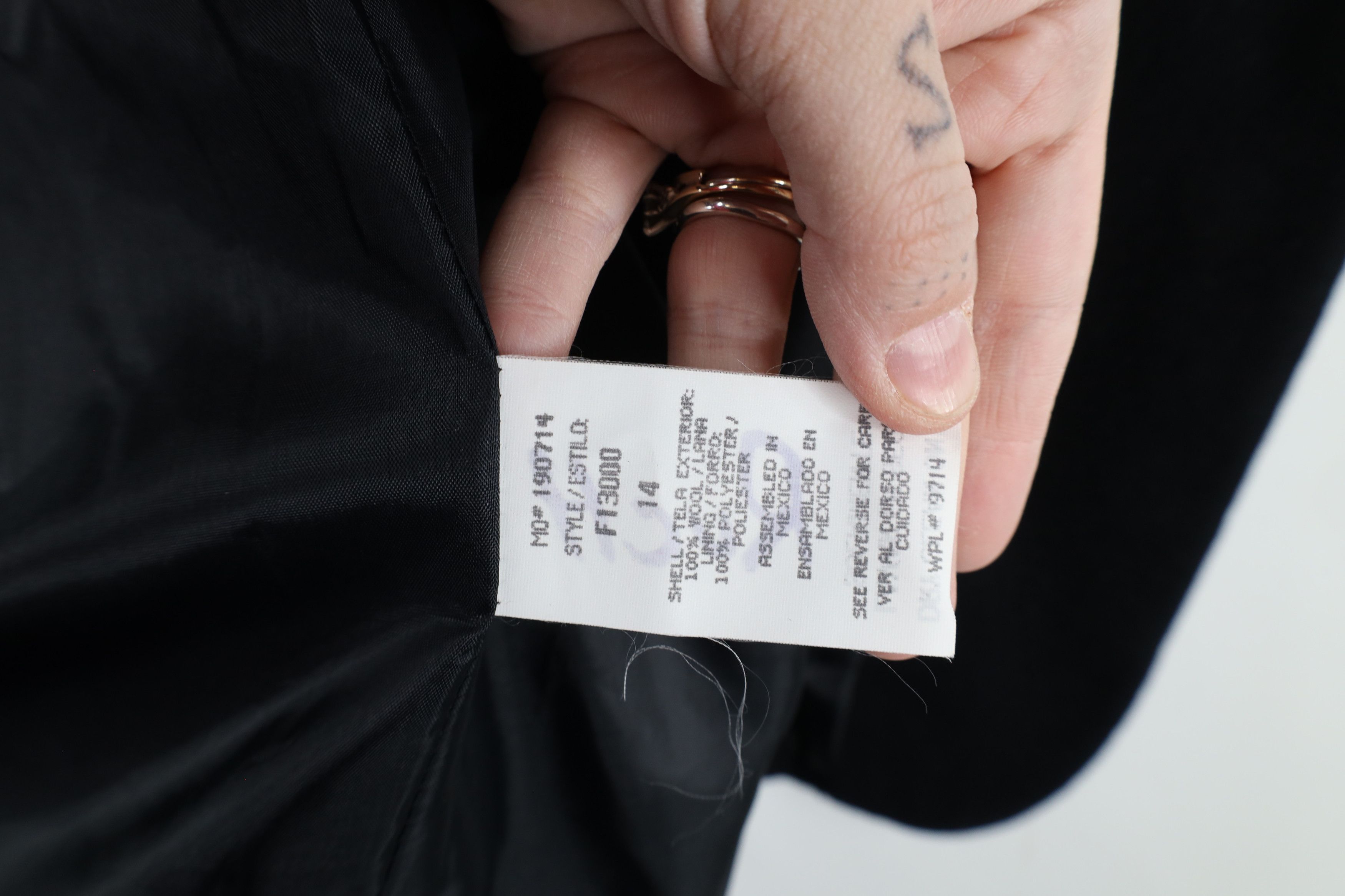 Vintage Vintage 90s Streetwear One Button Blazer Suit Jacket Black Size XL / US 12-14 / IT 48-50 - 8 Thumbnail