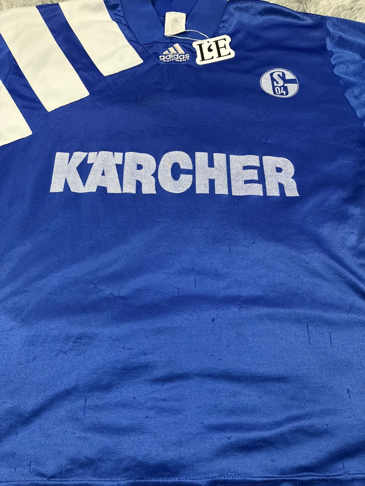 Adidas Vintage Mens Adidas 1994-96 Schalke 04 Home Jersey Size M Size US M / EU 48-50 / 2 - 3 Thumbnail