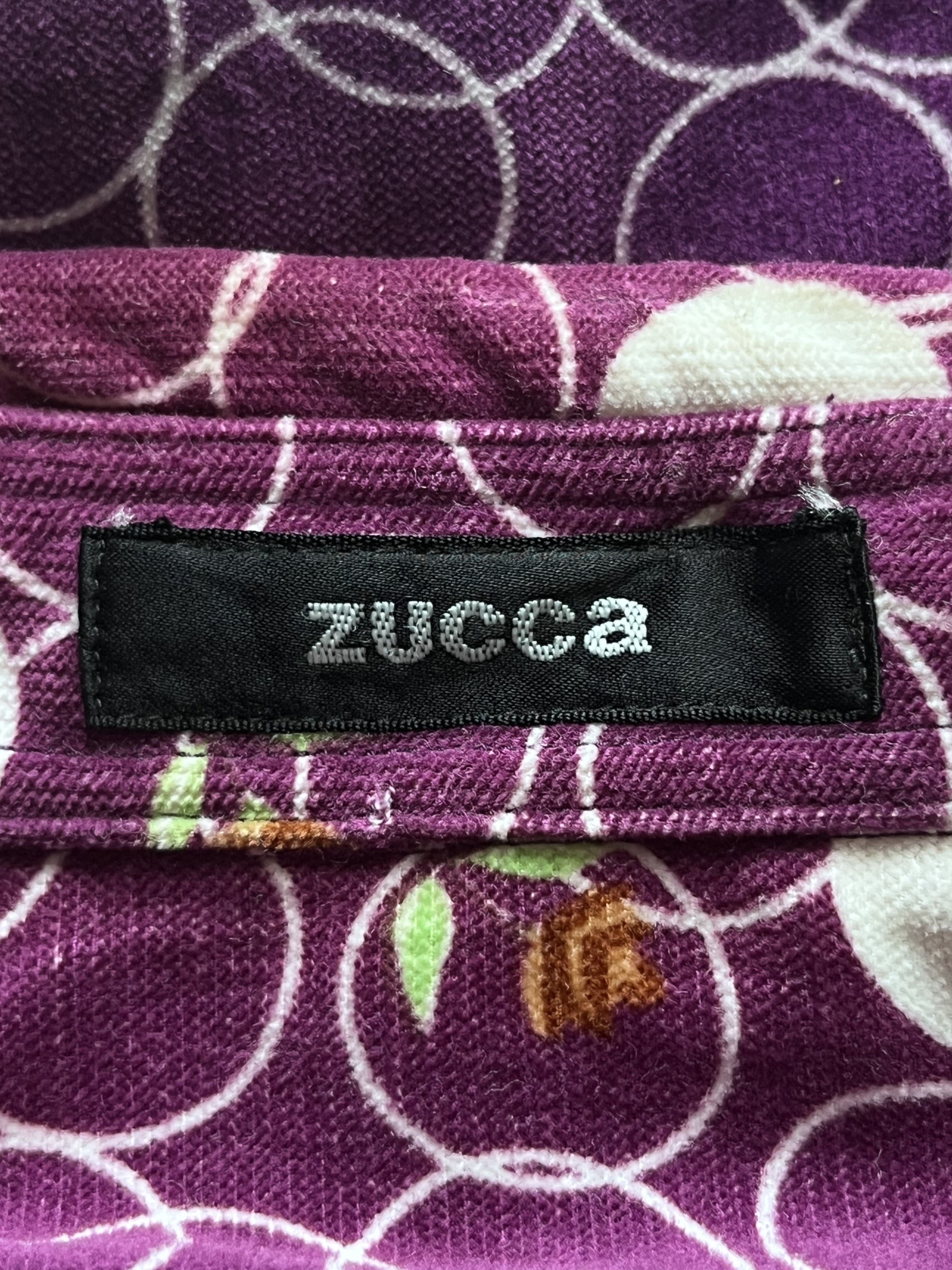 Zucca Zucca Issey Miyake Vintage Pattern Flowers Shirt Size XS / US 0-2 / IT 36-38 - 5 Thumbnail
