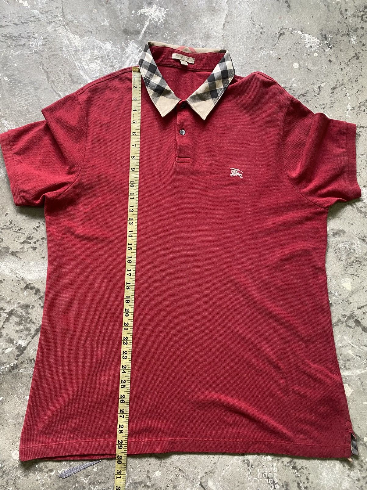 Burberry Burberry Brit Nova Check Polo Shirt Size US XL / EU 56 / 4 - 12 Thumbnail