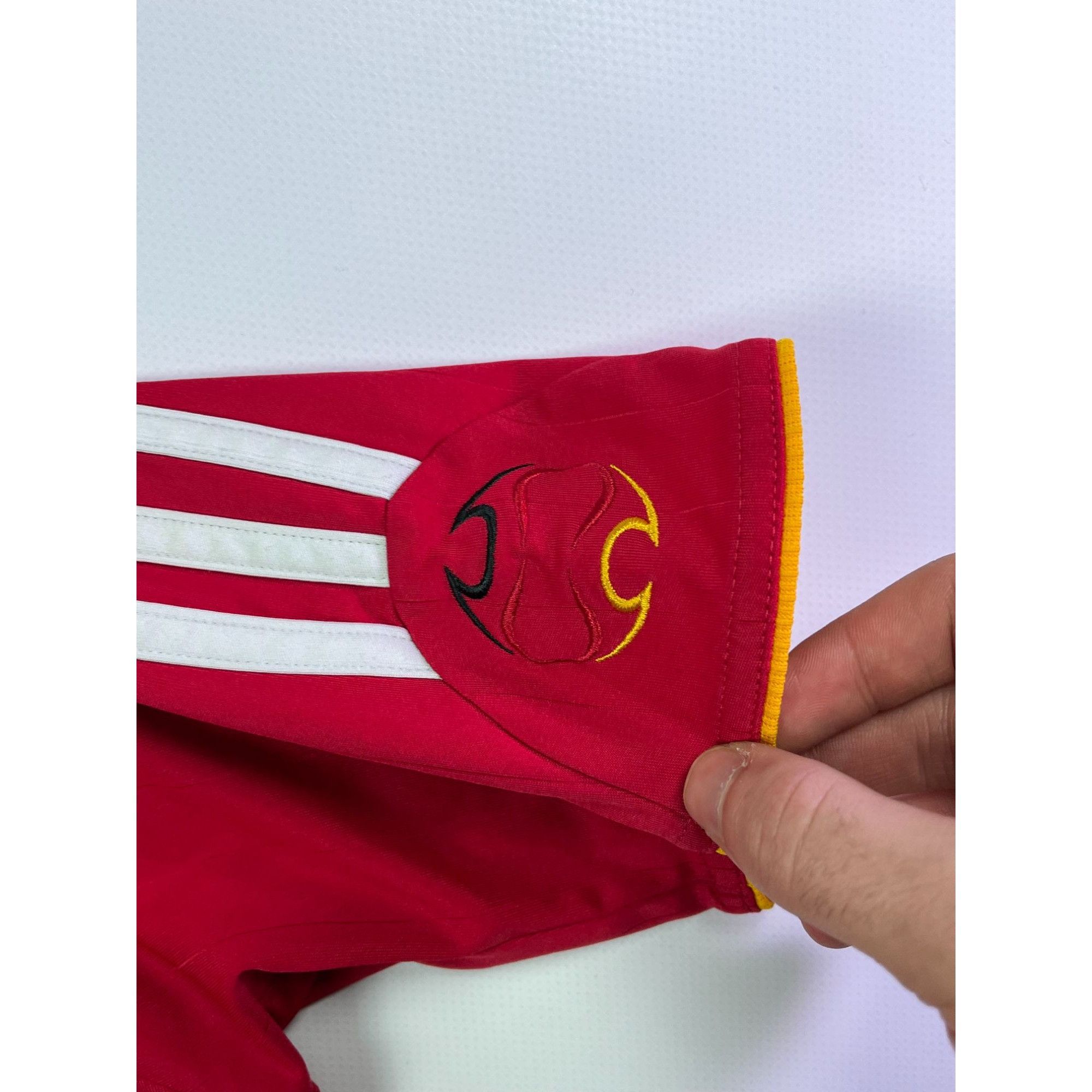 Adidas × Jerzees Vintage Adidas Germany 2006/08 Away Football Jersey Size US L / EU 52-54 / 3 - 6 Thumbnail