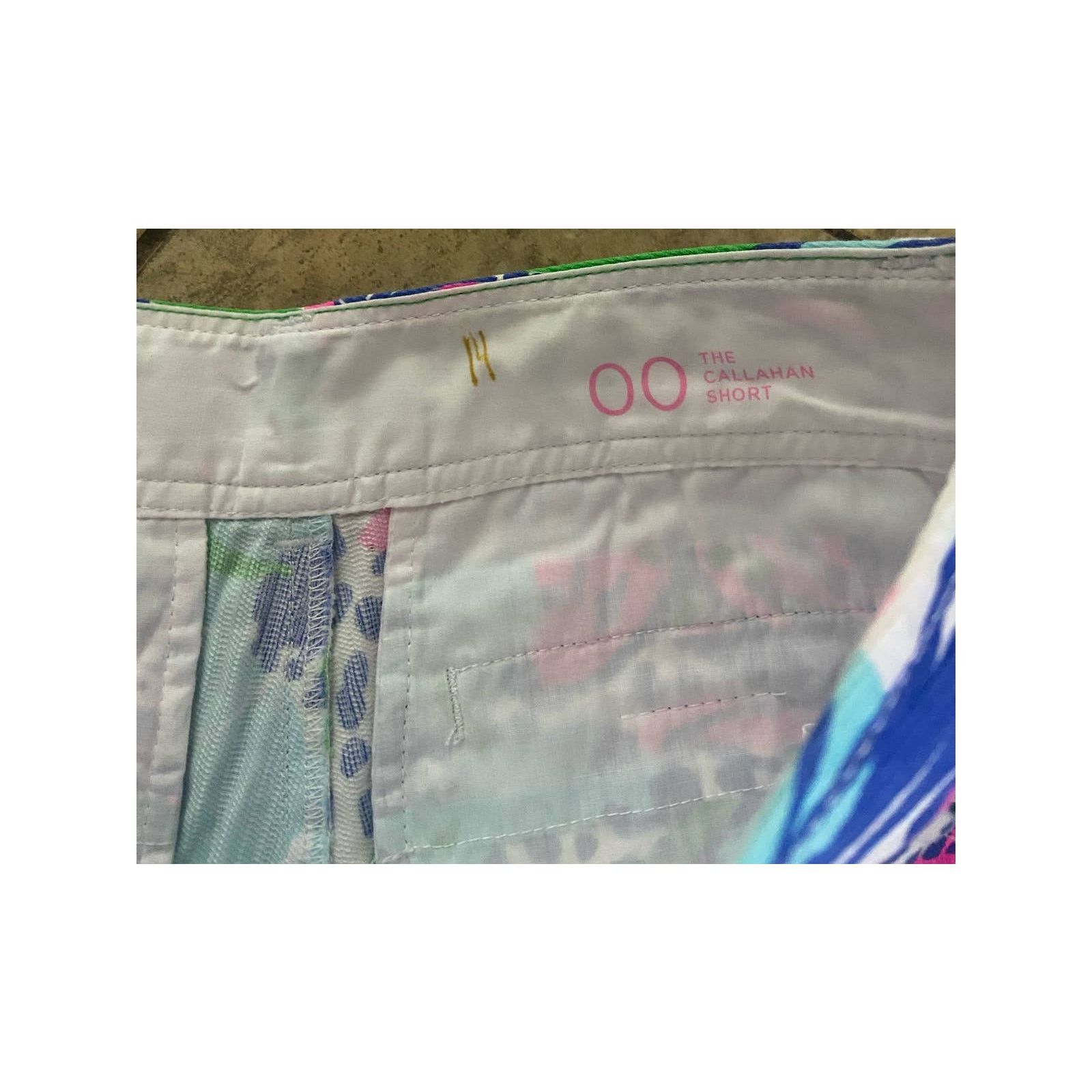 Lilly Pulitzer Lilly Pulitzer Callahan In The Garden Fluorescent Shorts 00 Size 24" / US 00 / IT 34 - 3 Thumbnail