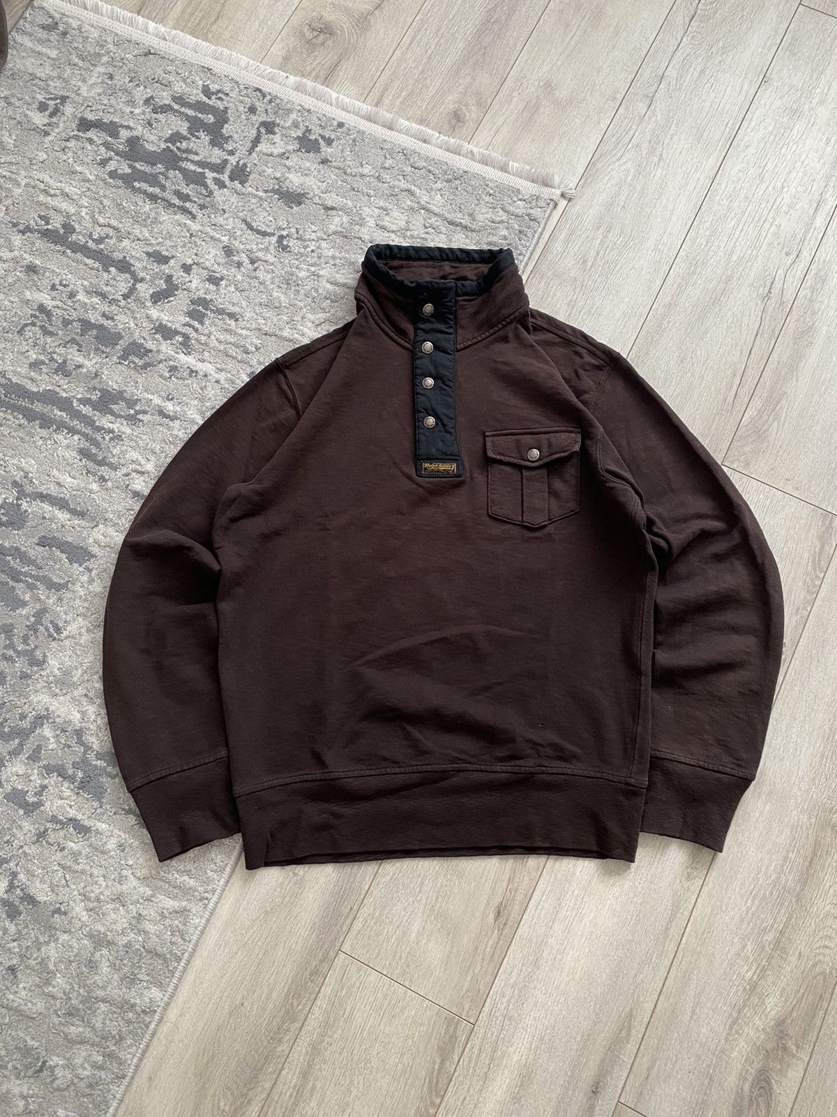 Polo Ralph Lauren Vintage Polo Ralph Lauren Nylon Sweatshirt Size US M / EU 48-50 / 2 - 1 Thumbnail