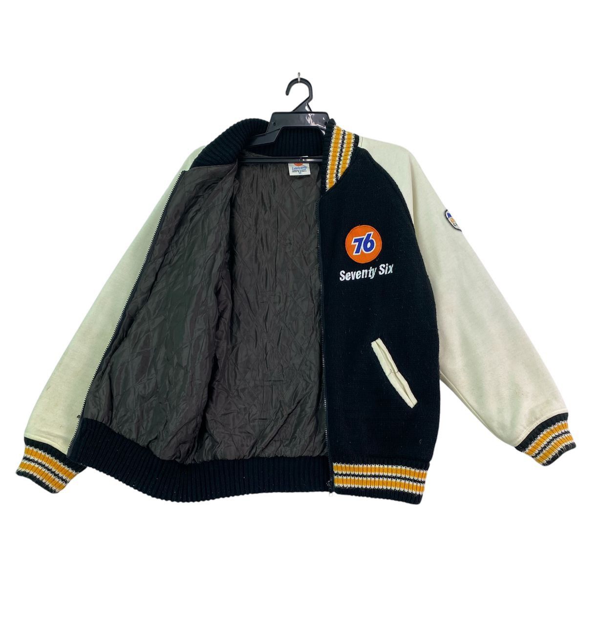 Japanese Brand Vtg 90s 76 lubricant motorsport racing oil jacket Size US M / EU 48-50 / 2 - 5 Thumbnail