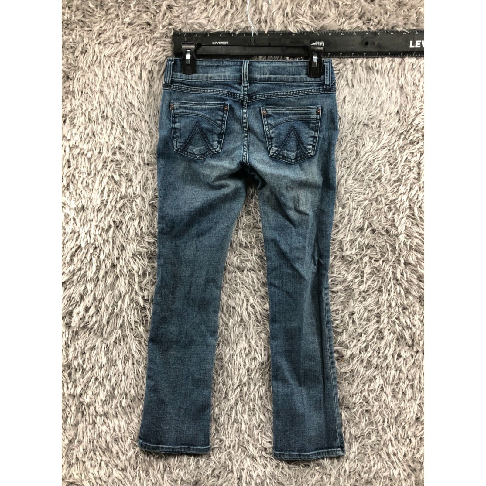 Vintage dELiA*s Morgan Skinny Jeans Size 4P Petite Womens Medium Wash Blue Jeans Size 27" / US 4 / IT 40 - 5 Thumbnail