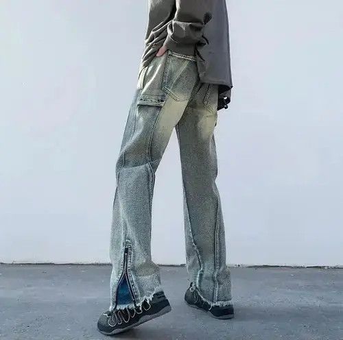 Designer × Japanese Brand × Vintage New High Street Men Jean Streetwear Size US 29 - 3 Thumbnail