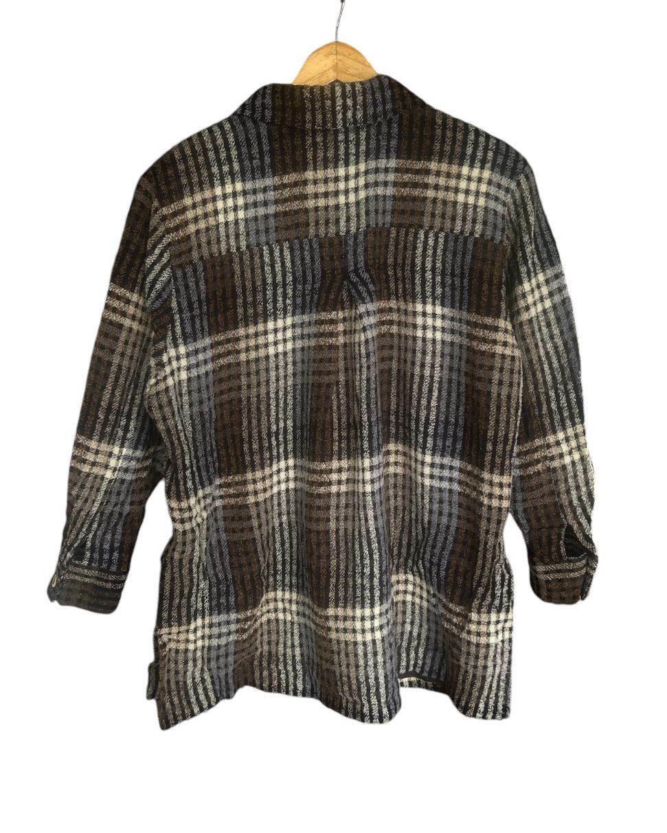 Japanese Brand × Vintage Vintage Christian Aujard Button Ups Wool Size XL / US 12-14 / IT 48-50 - 7 Thumbnail