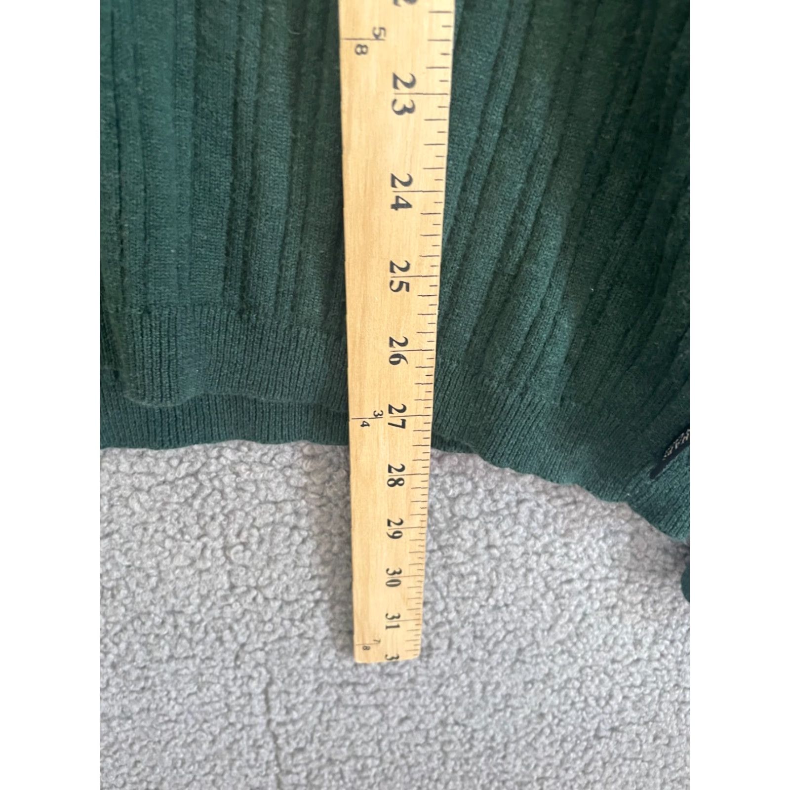 Chaps Chaps Ralph Lauren Sweater Mens XL Pullover Cotton Knit Crew Neck Green"} Size US XL / EU 56 / 4 - 4 Thumbnail