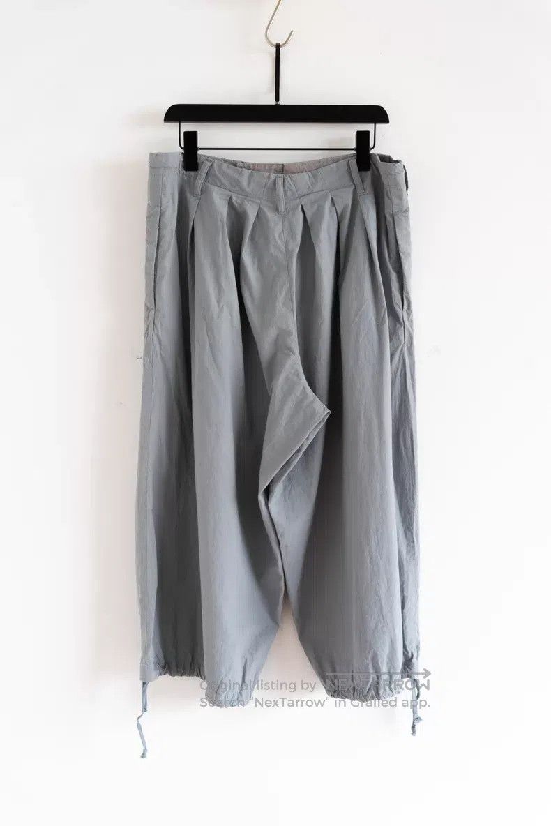 Yohji Yamamoto Yohji Yamamoto size 2 18ss Haze Blue Grey Bloomers pants Size US 28 / EU 44 - 2 Thumbnail