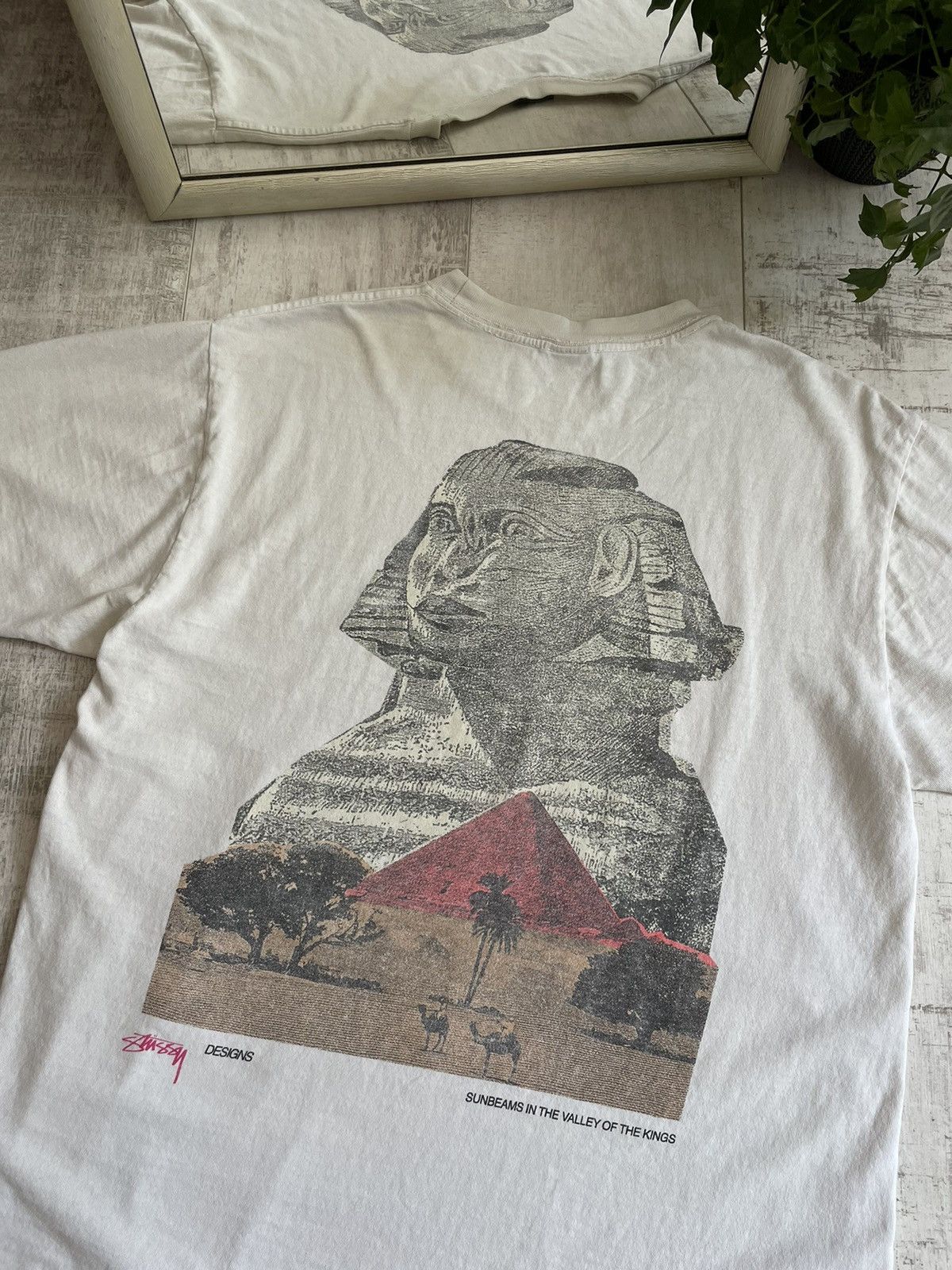 Stussy Stussy Sphinx Pigment Dyed T-Shirt Size US M / EU 48-50 / 2 - 5 Thumbnail