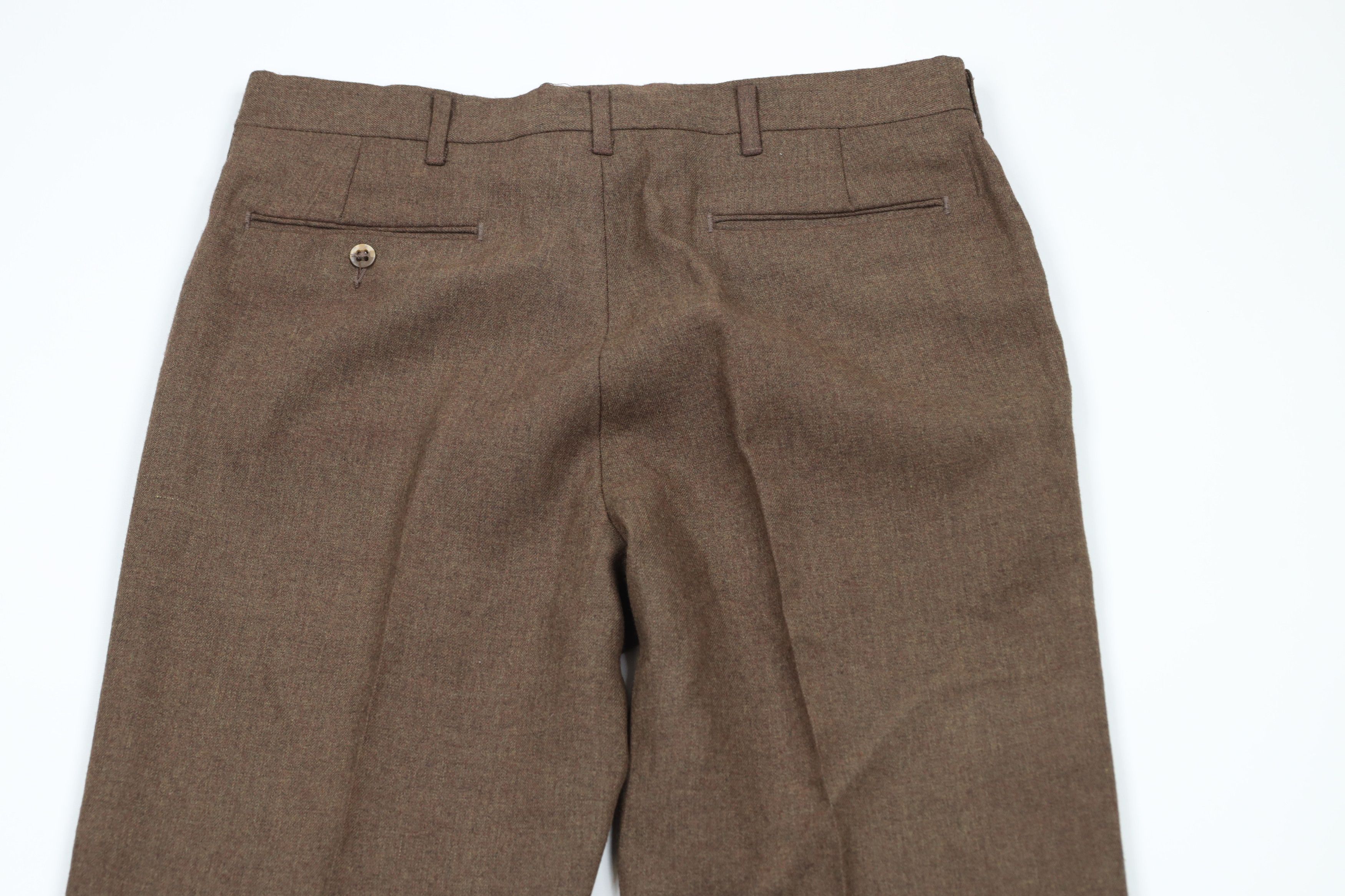 Vintage Vintage 90s Streetwear Chinos Chino Pants Trousers Brown USA Size US 32 / EU 48 - 10 Thumbnail