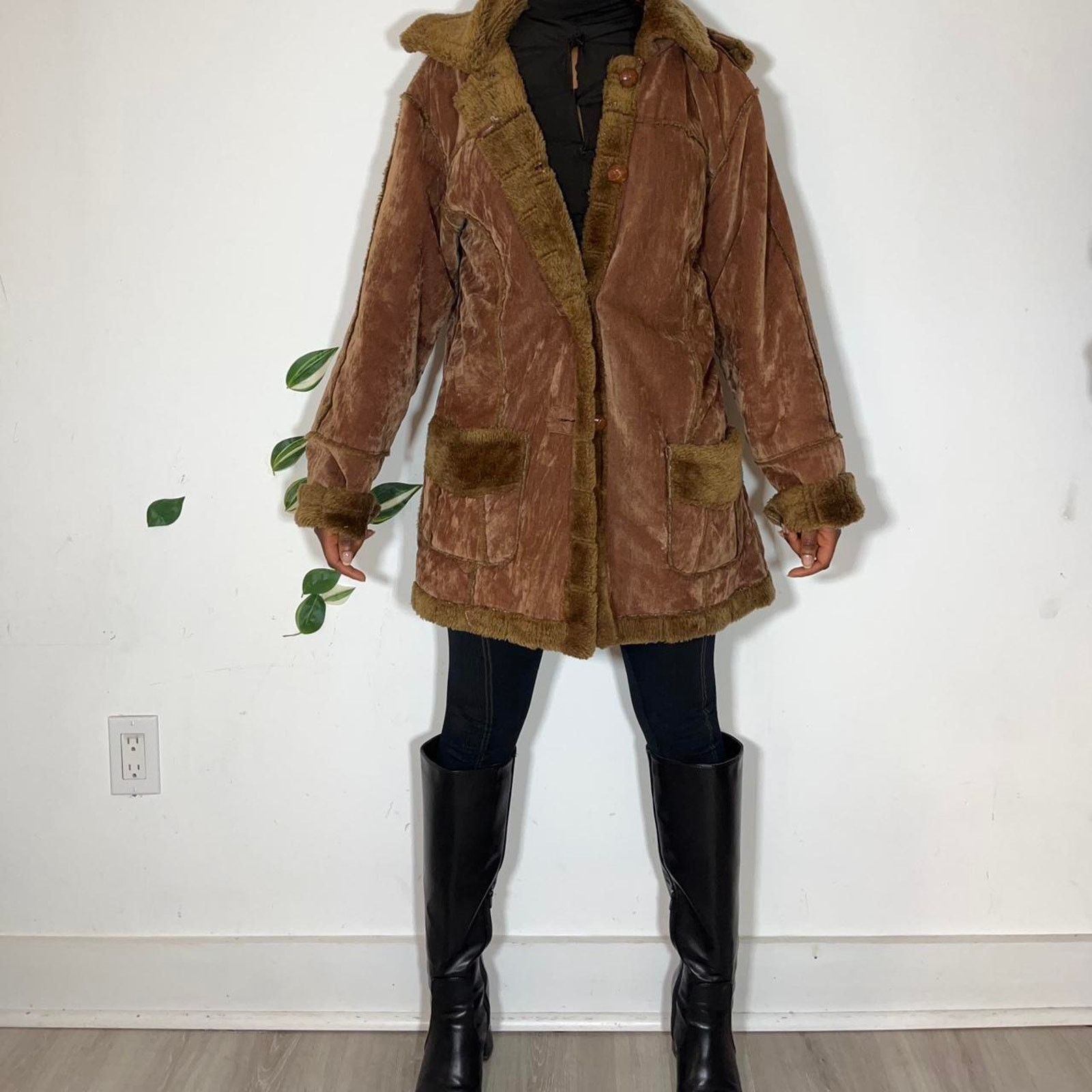Other Vintage faux fur jacket Size M / US 6-8 / IT 42-44 - 4 Thumbnail