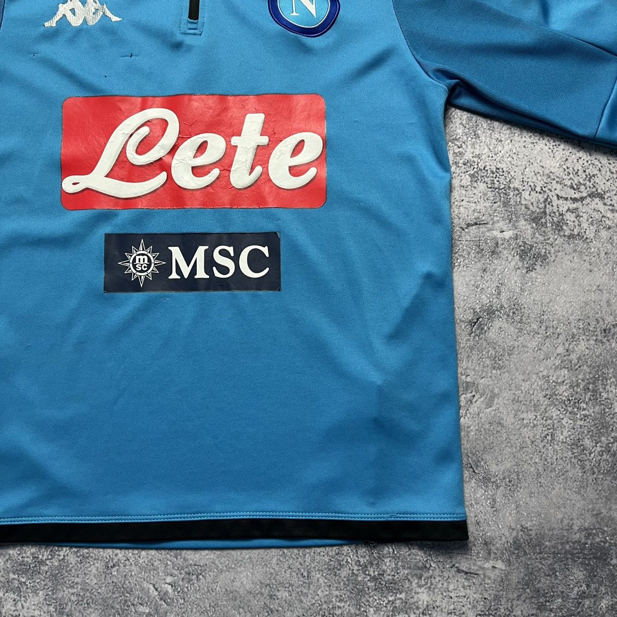 Kappa Kappa Napoli 2019/2020 Home Soccer Longsleeve Jersey Size US S / EU 44-46 / 1 - 10 Thumbnail