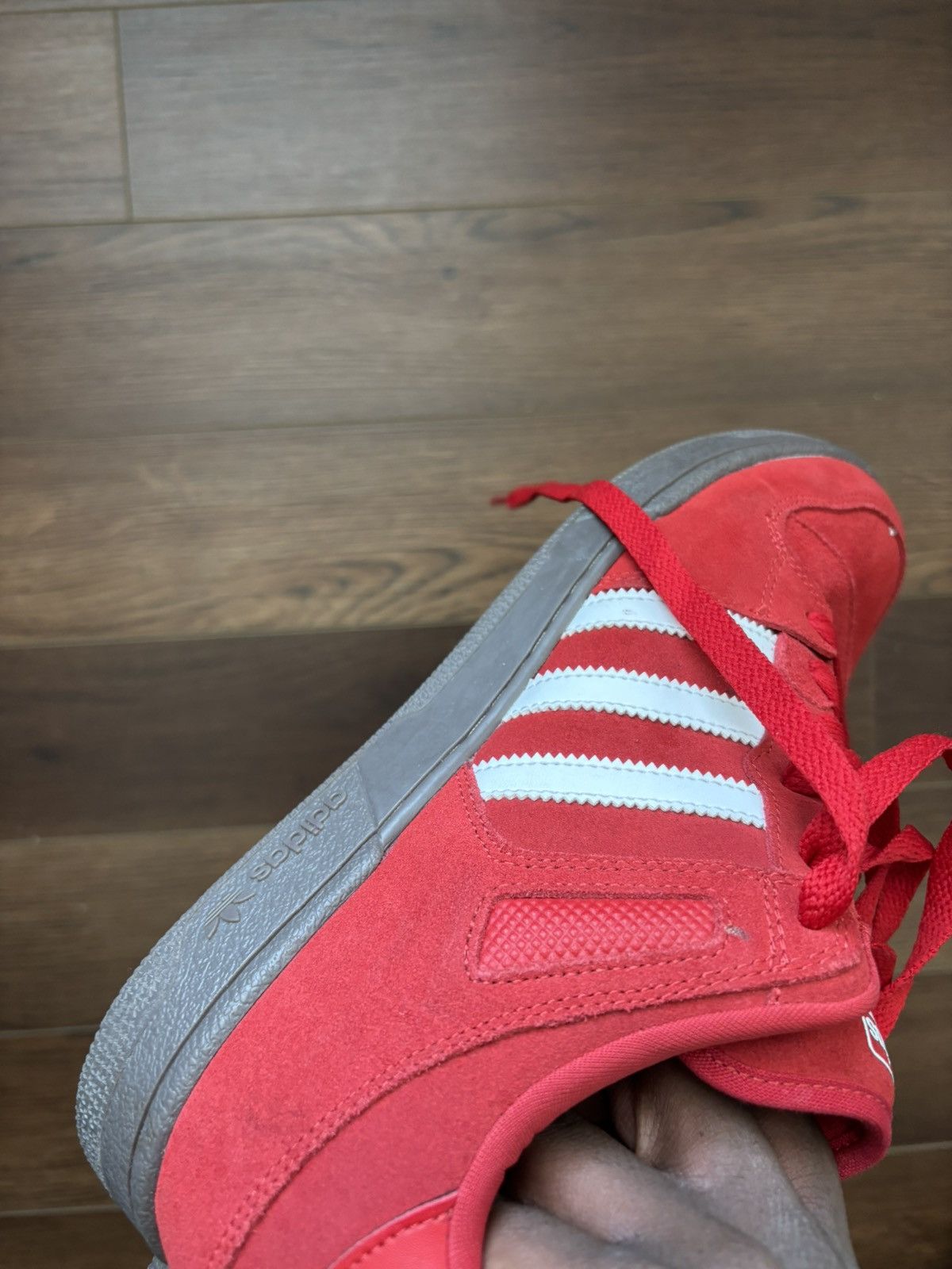 Adidas Adidas Bucktown Red/White Size 12 Size US 12 / EU 45 - 8 Thumbnail