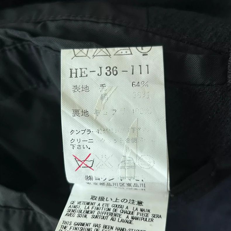 Yohji Yamamoto Yohji Yamamoto 08 aw hand stitched swallowtail coat 2501-Ne Size US M / EU 48-50 / 2 - 9 Thumbnail