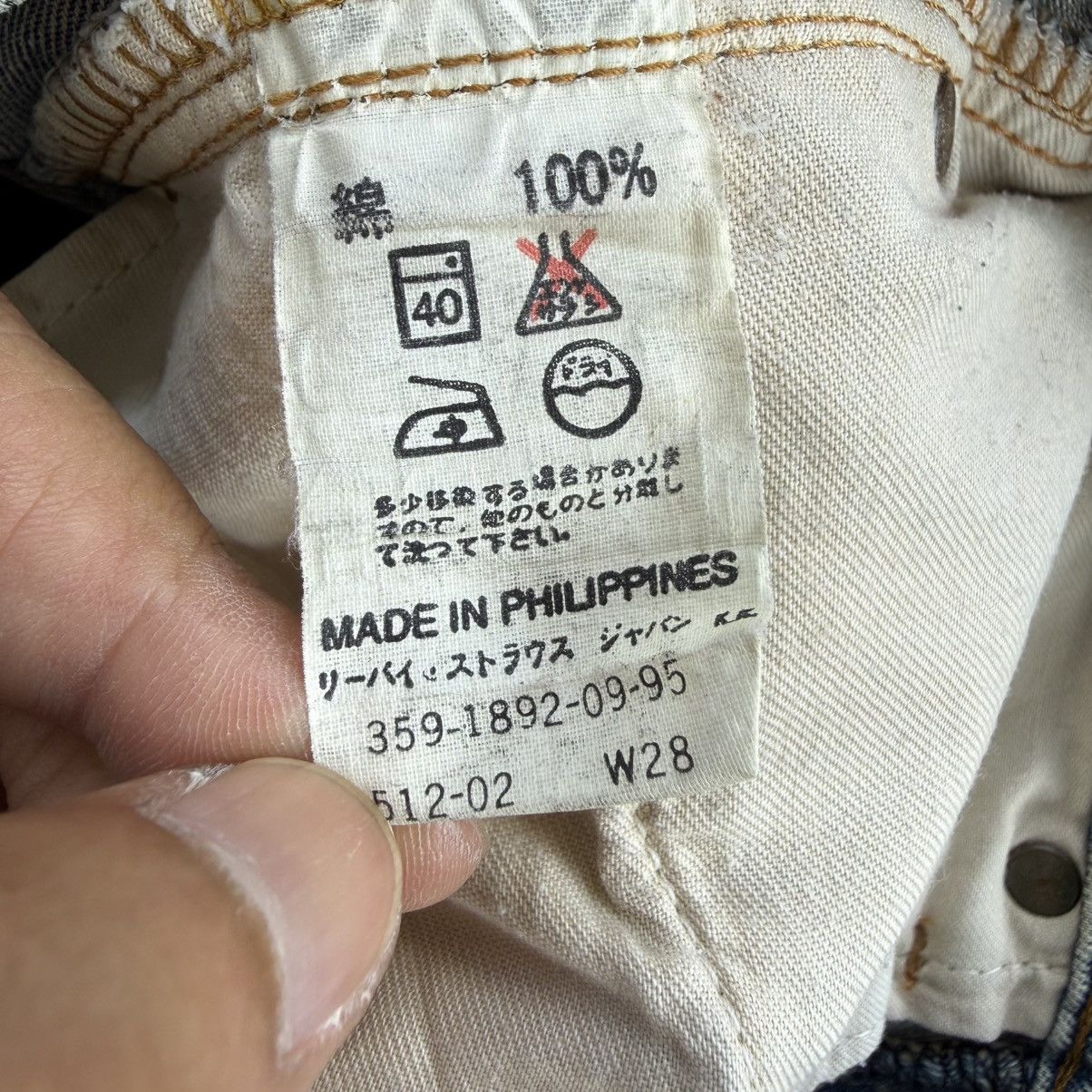 Levi's Vintage Clothing W28x29.5 Vintage Levi's 512 Distressed Denim Jean Pants Size US 28 / EU 44 - 17 Thumbnail