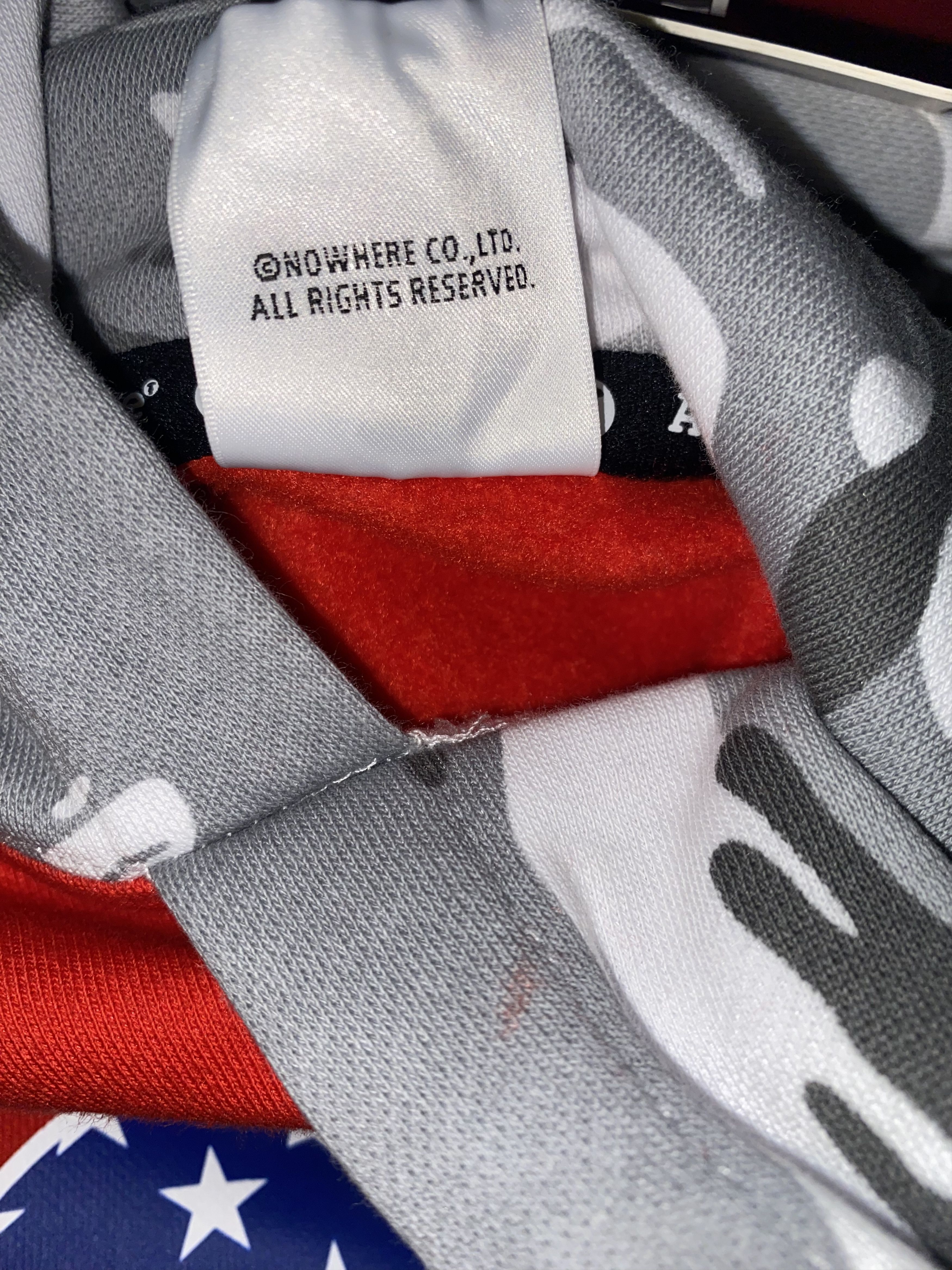 Aape Bape a bathing ape America flag up hoodie small Size XS / US 0-2 / IT 36-38 - 4 Thumbnail