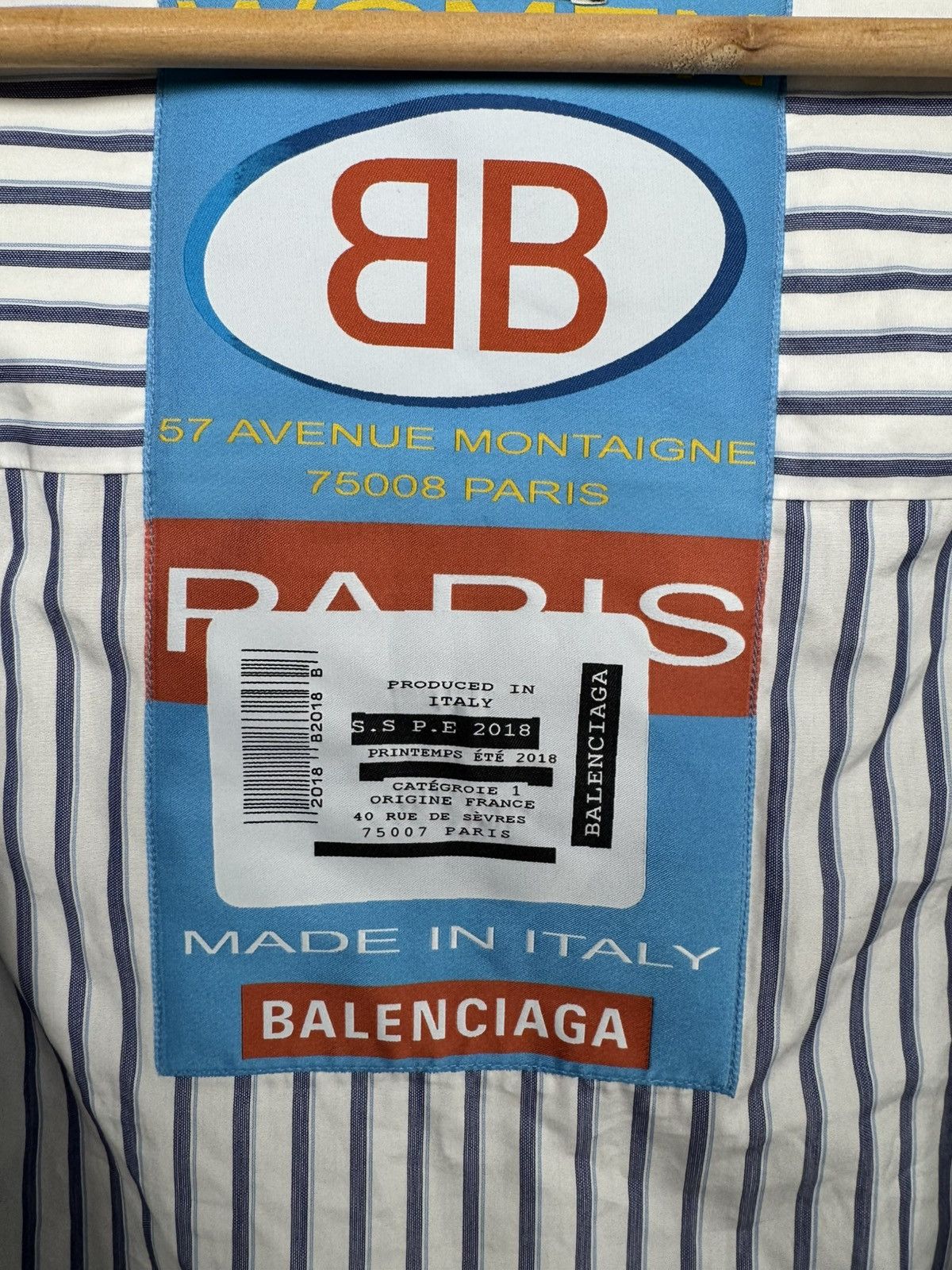 Balenciaga Balenciaga Oversized Label Spring Summer Size XS / US 0-2 / IT 36-38 - 7 Thumbnail