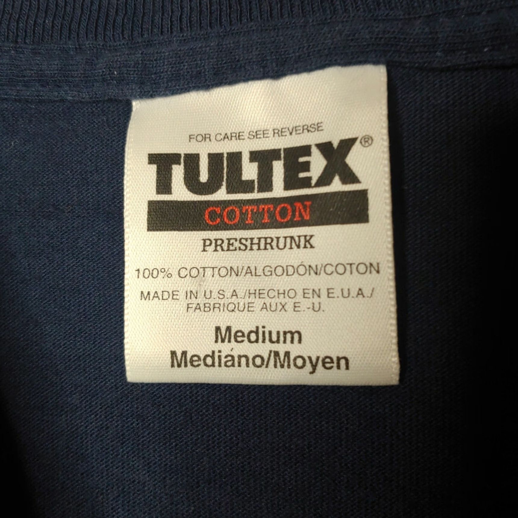Tultex VINTAGE Tultex Francis Ashbury Shirt M Men Blue 90s Methodist Religion Church History Crew Neck Short Sleeve T-Shirt Size US M / EU 48-50 / 2 - 5 Thumbnail