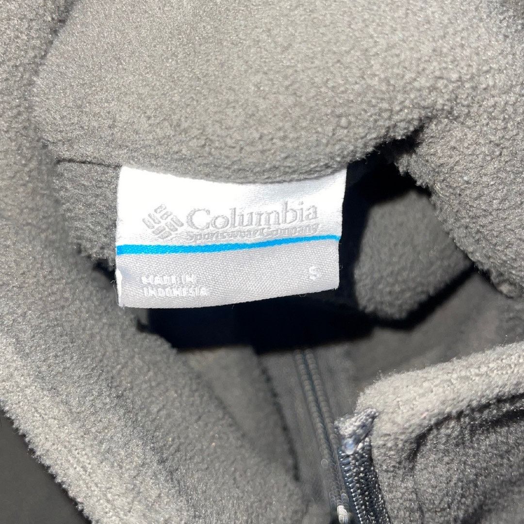 Columbia Lot of 2 Gray Black Mock Neck Fleece Jacket Full Zip Small Size S / US 4 / IT 40 - 5 Thumbnail