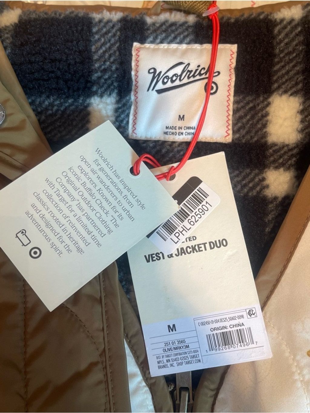 Woolrich Woolen Mills Woolrich M Quilted Jacket + Floral Vest Duo Limited Gorpcore Size M / US 6-8 / IT 42-44 - 6 Thumbnail