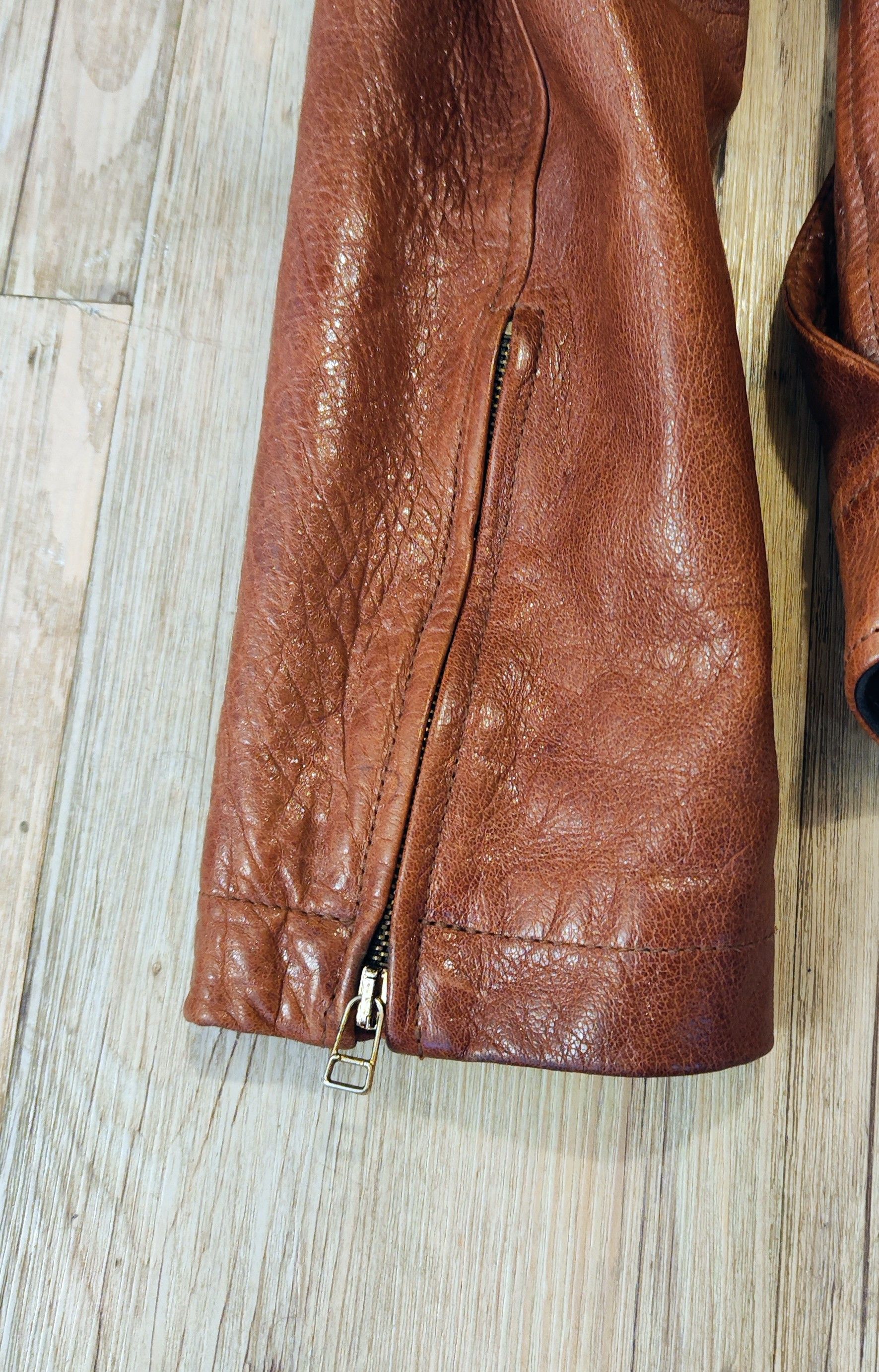 Nicole Farhi Collection Privee? leather rider.Like Rick Owens or Seraphin Size US L / EU 52-54 / 3 - 8 Thumbnail