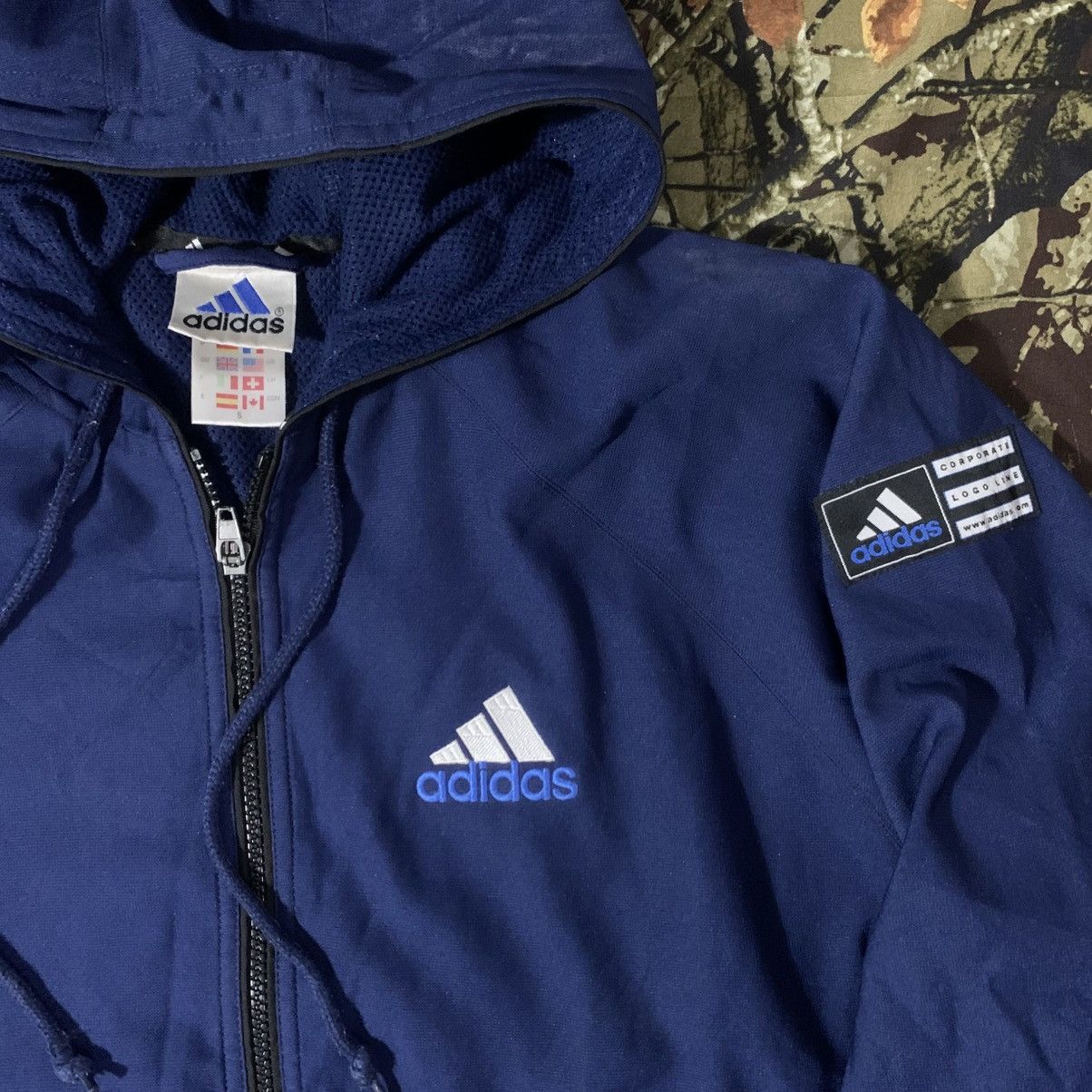 Vintage Adidas Full zip Jacket