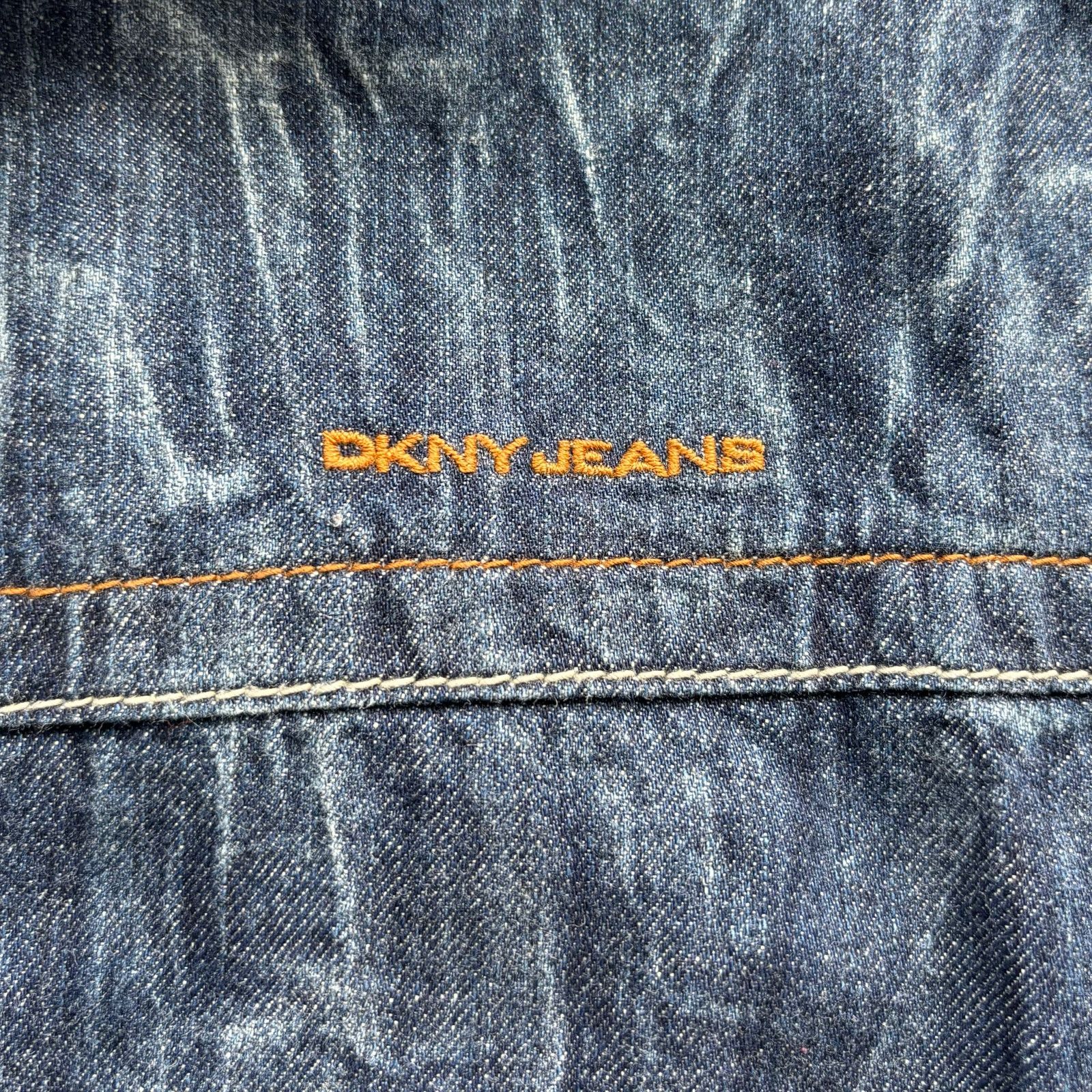 Other DKNY Jeans Blue Denim Jacket Size Medium Size M / US 6-8 / IT 42-44 - 11 Thumbnail