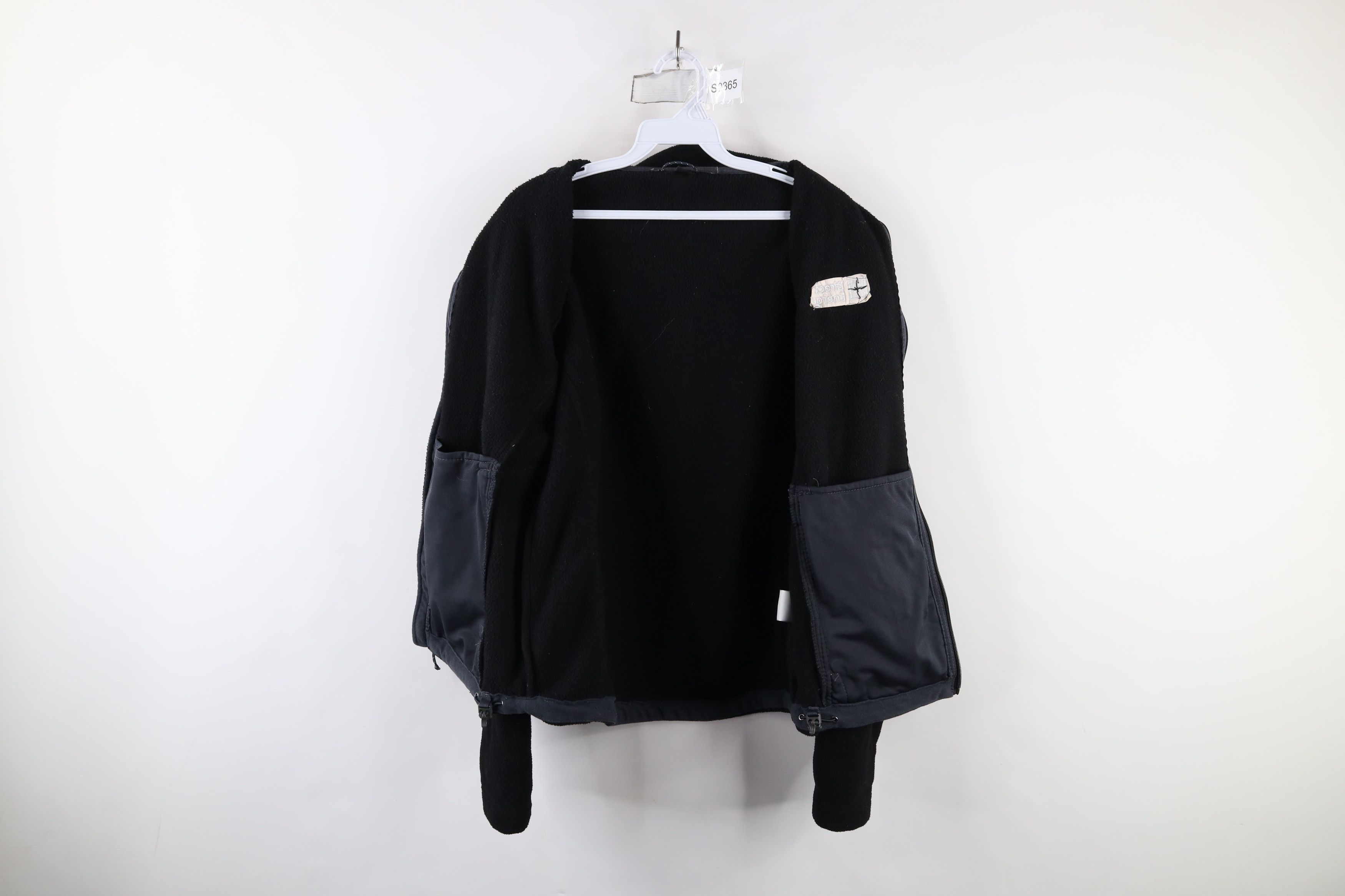 Vintage Vintage 90s Streetwear Racing Full Zip Fleece Jacket Black Size US S / EU 44-46 / 1 - 8 Thumbnail