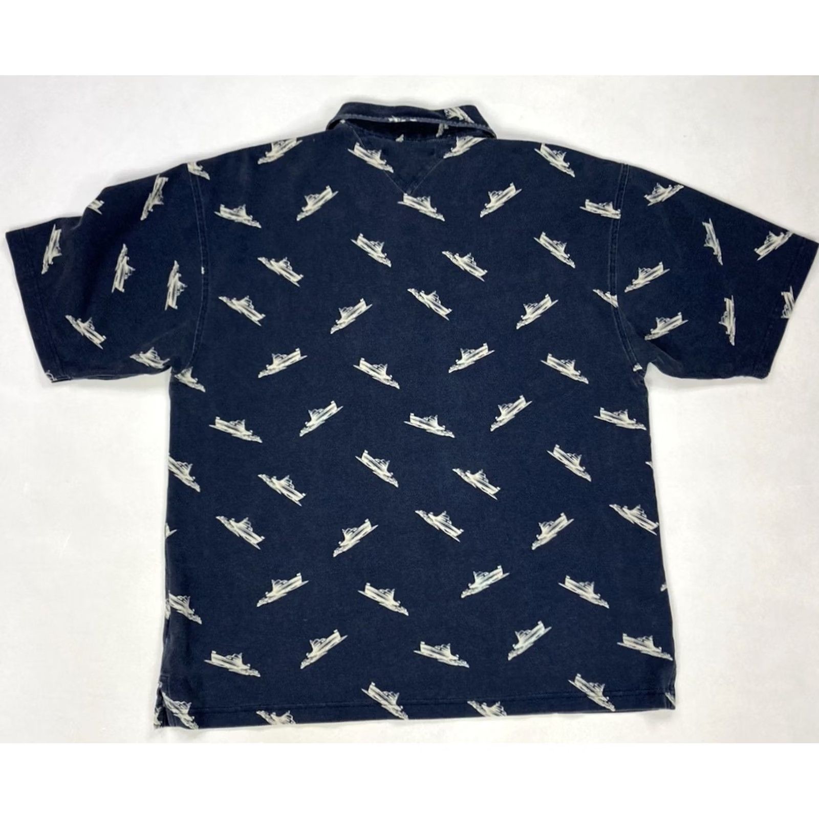 Tommy Hilfiger VTG Tommy Hilfiger Polo Shirt Men XL Blue Short Sleeve Embroidered Logo Slim All Seasons Size US XL / EU 56 / 4 - 3 Thumbnail