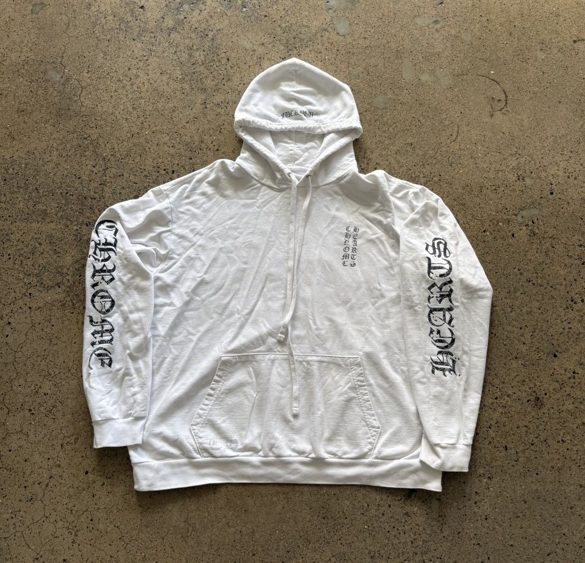 Chrome Hearts Chrome Hearts White Monogram Pullover Hoodie Size US XL / EU 56 / 4 - 1 Thumbnail