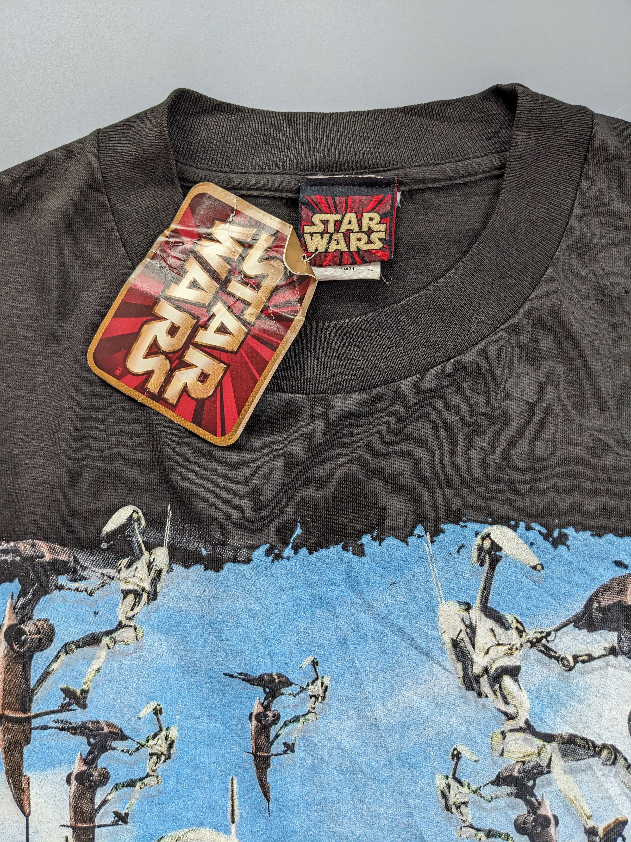 Star Wars NWT Vintage 90s Star Wars tee Size US XL / EU 56 / 4 - 4 Thumbnail